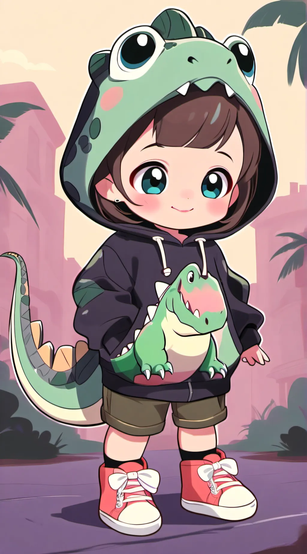 ai character: Vanilla background