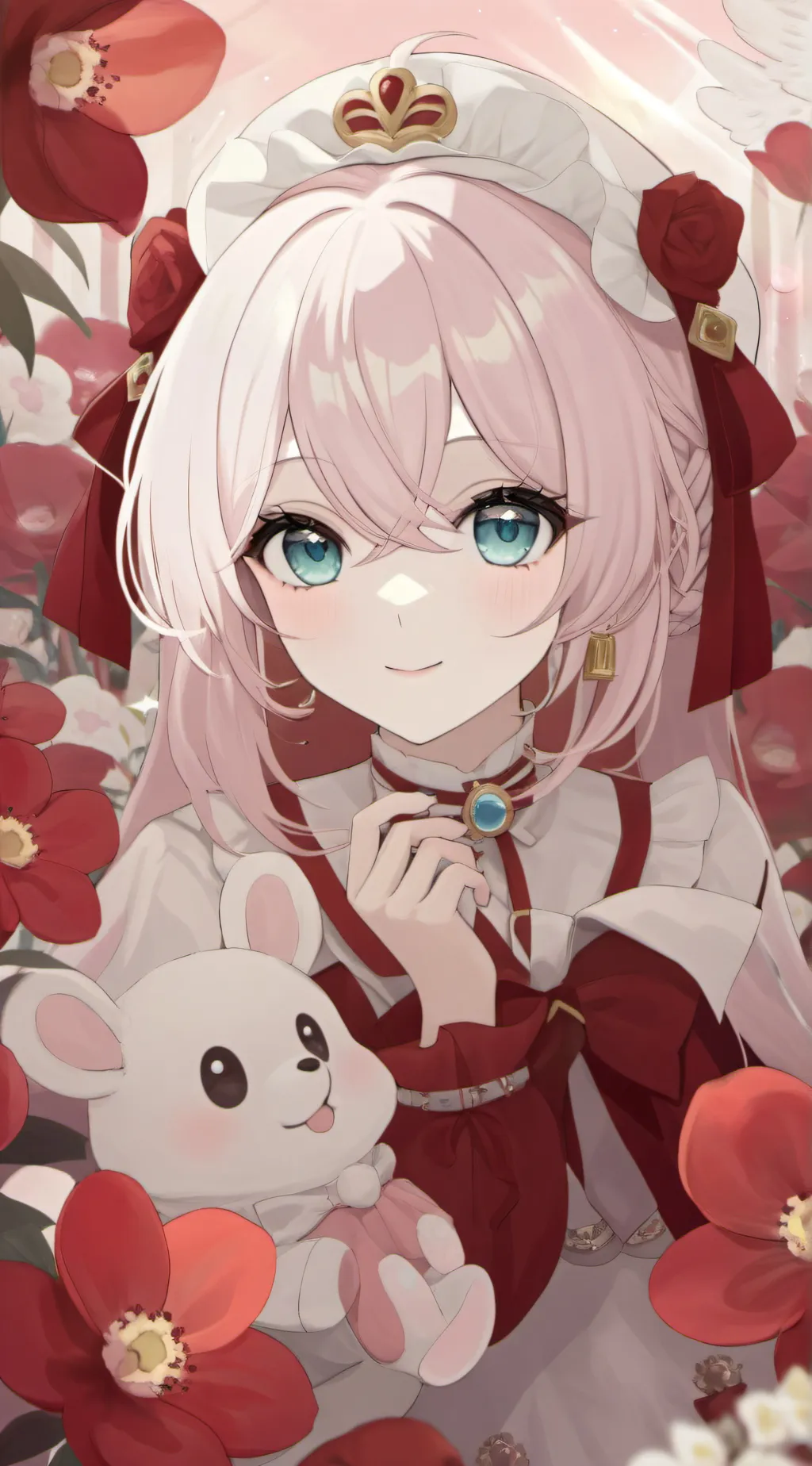 ai character: 🌸Flora🌸 background