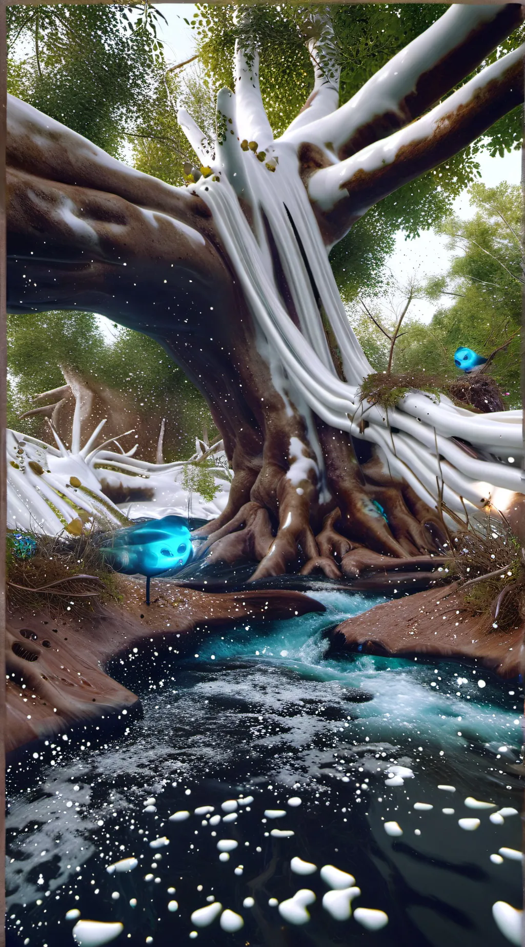 ai character: DW drama background