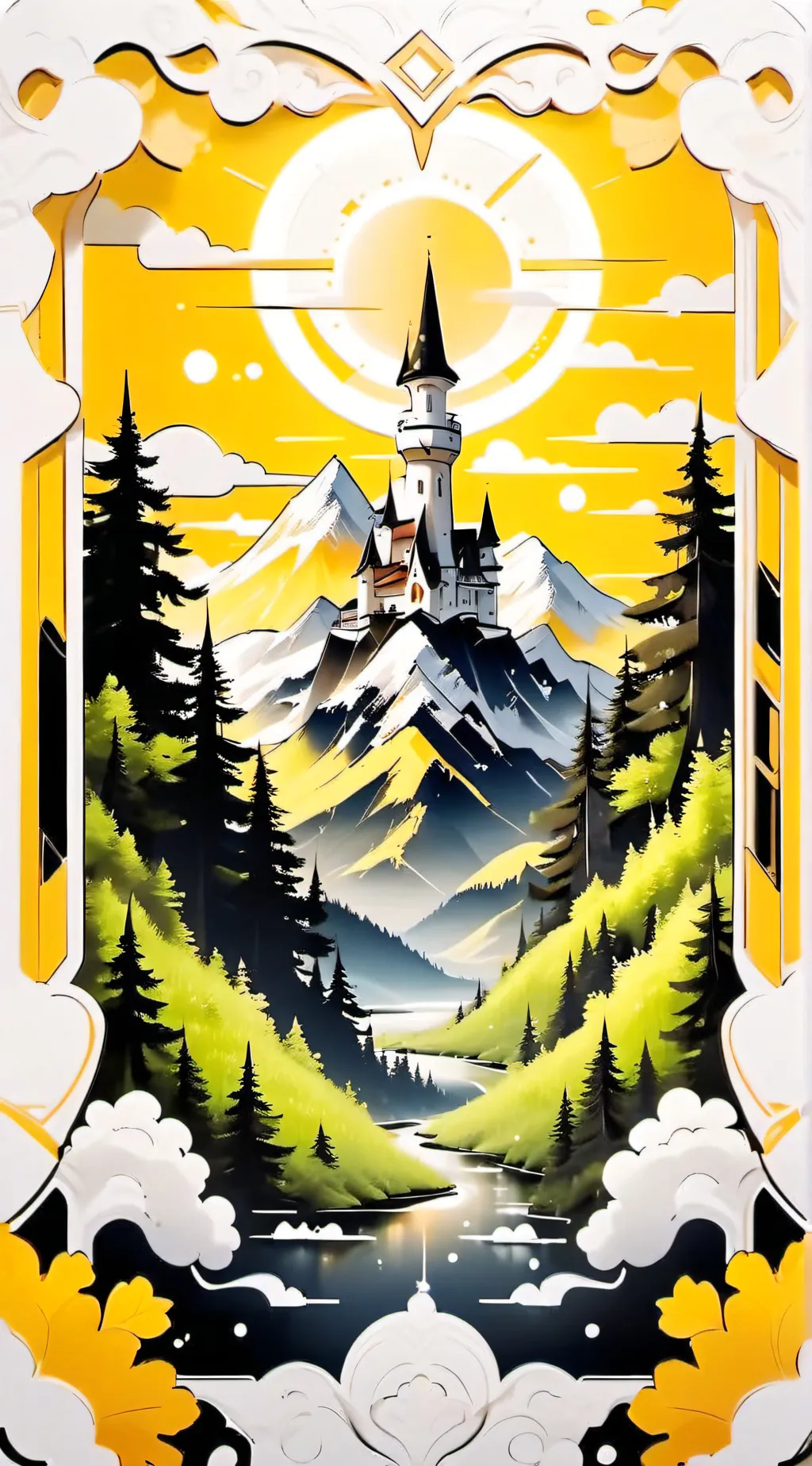 ai character: Ben and holly LK background