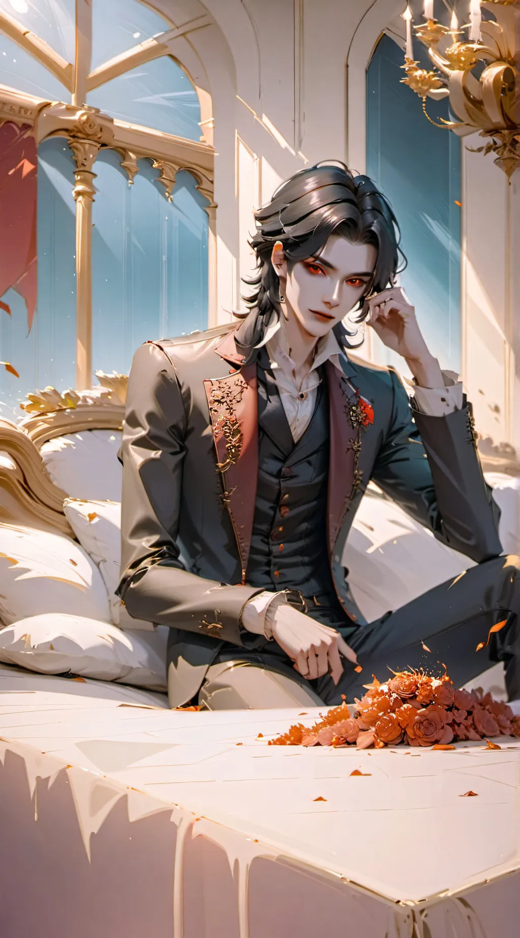 ai character: Vampire brother background