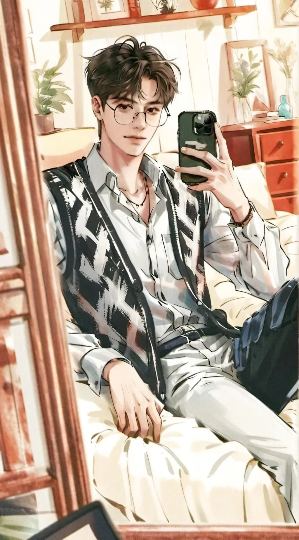 ai character: Noah Martin  background