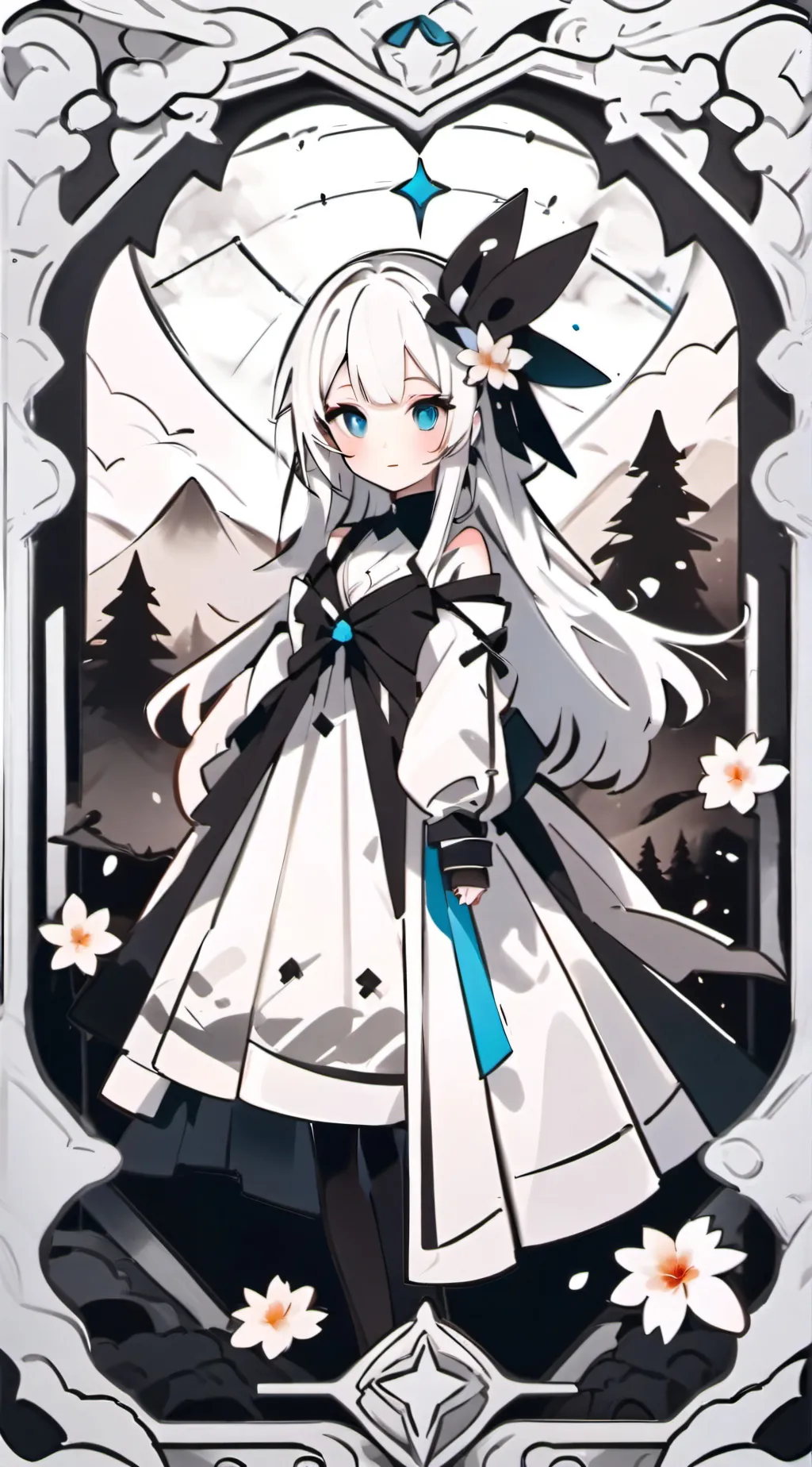 ai character: Gggggg background