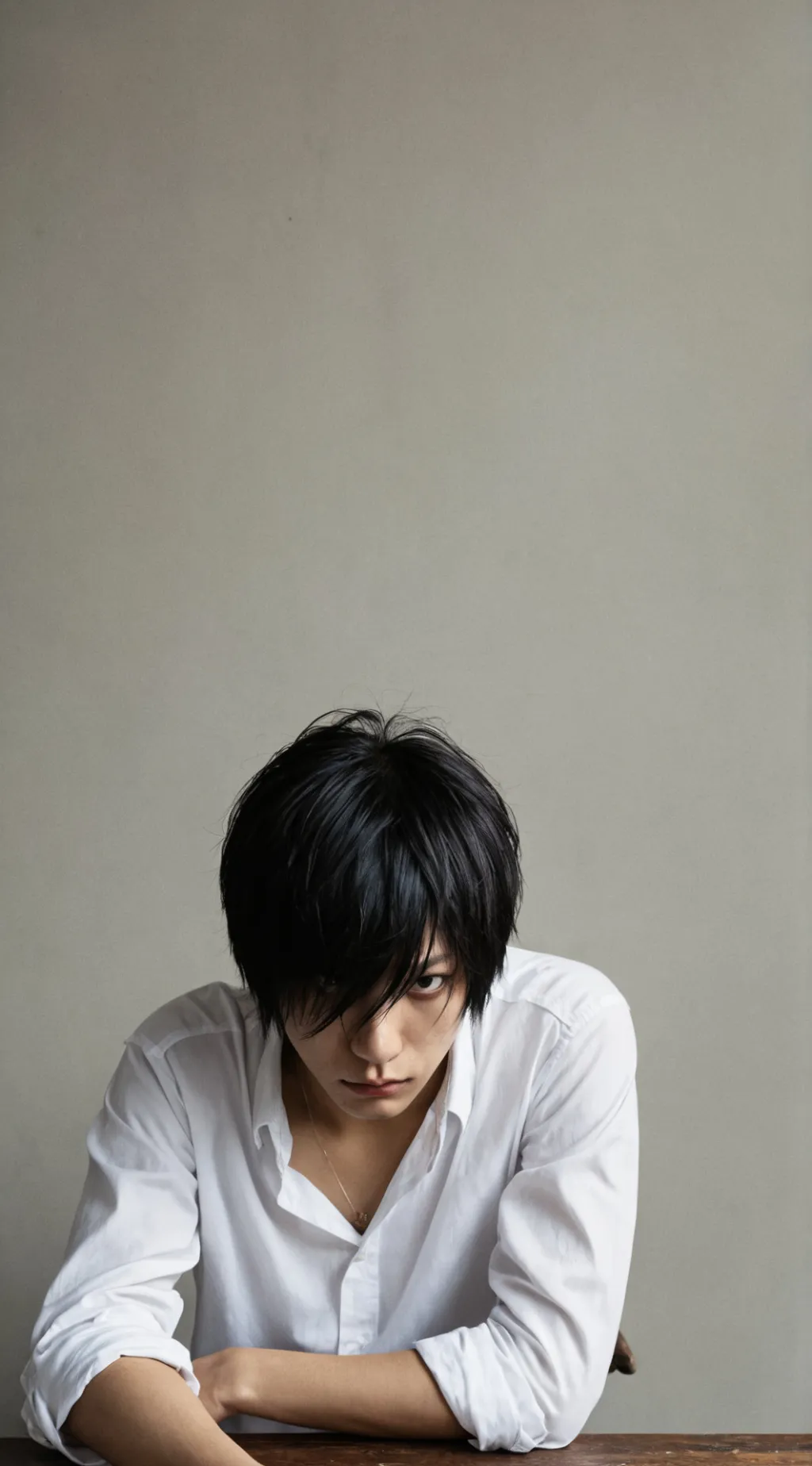 ai character: kenji  hitama background