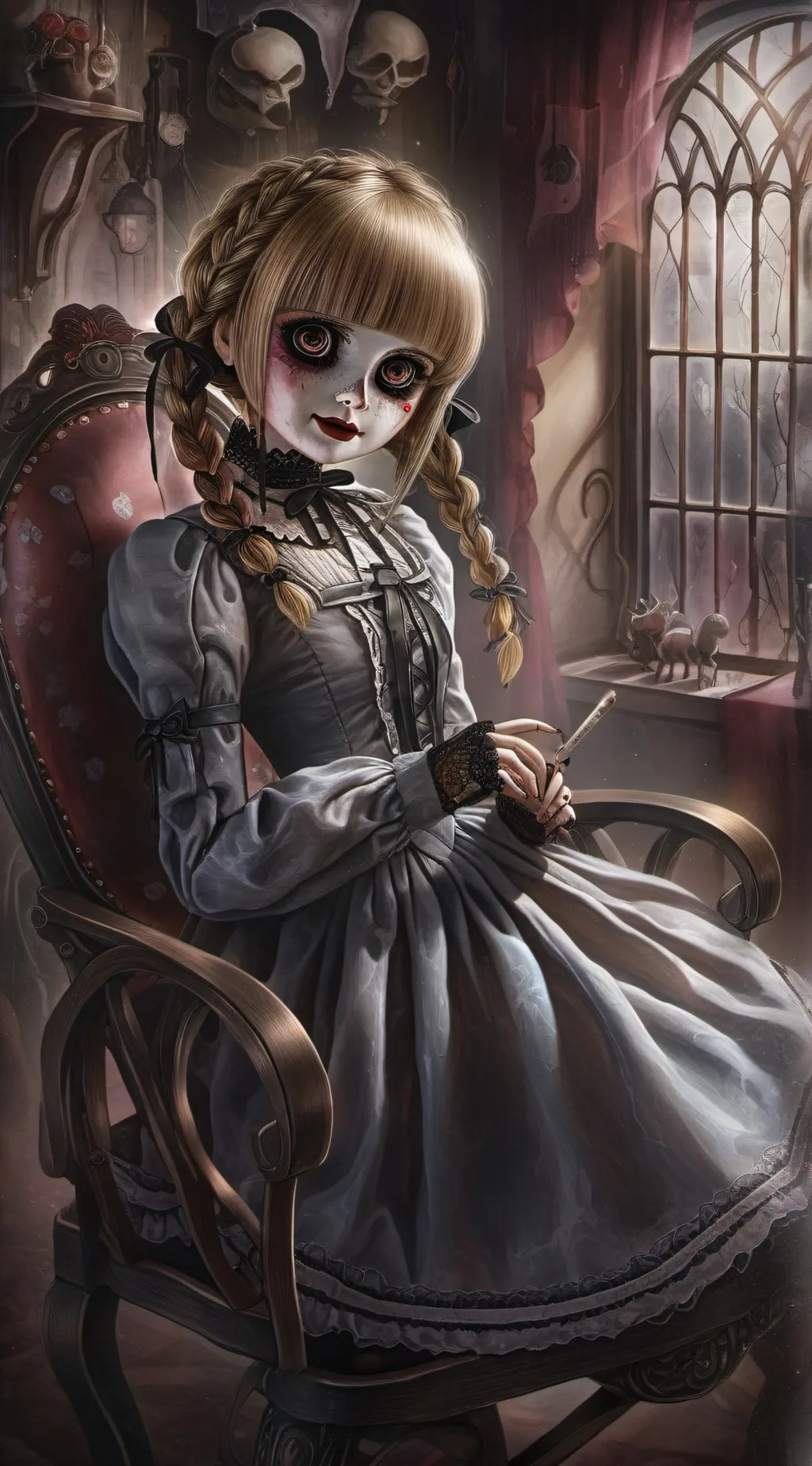 ai character: cuidado con Anabel background