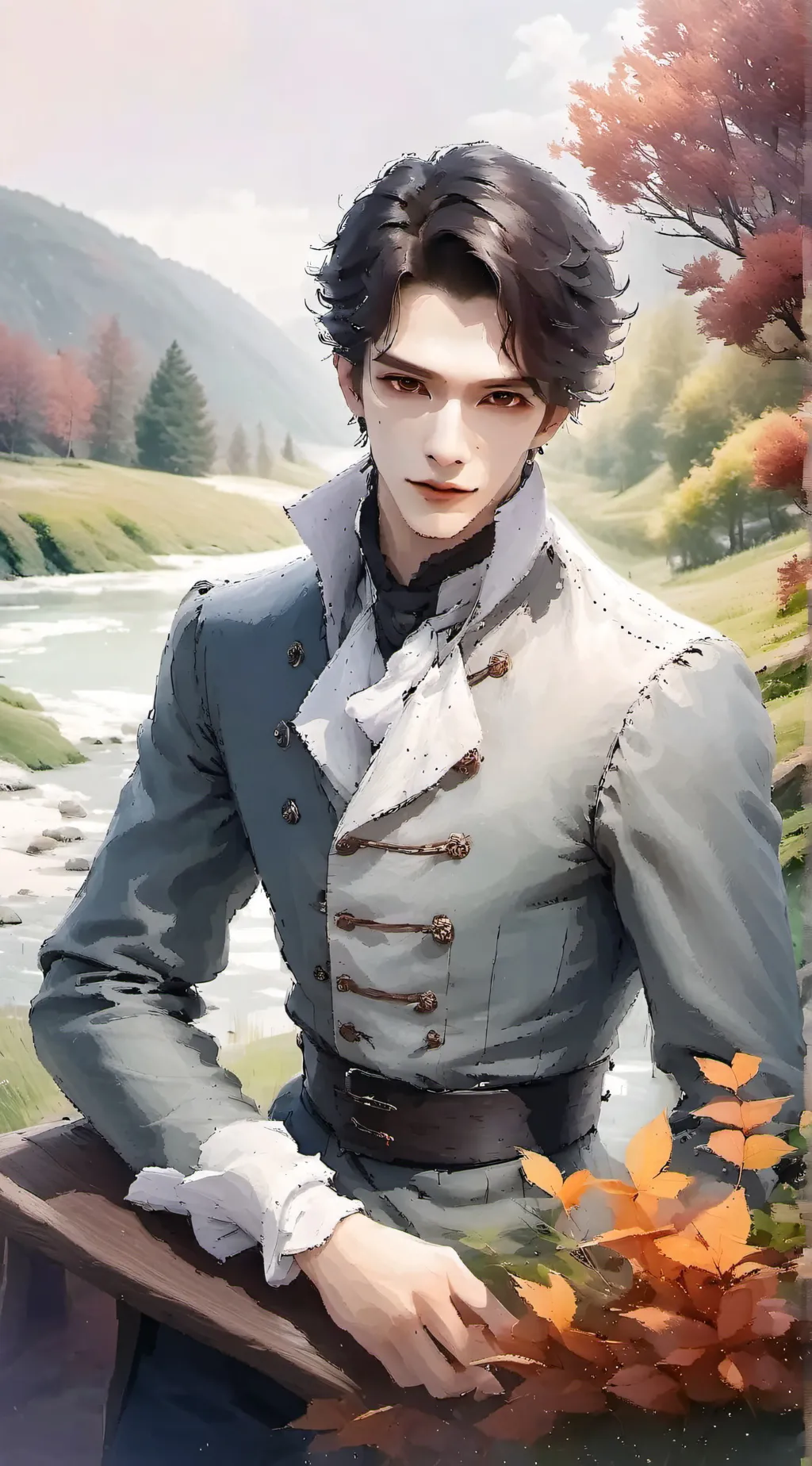 ai character: David background