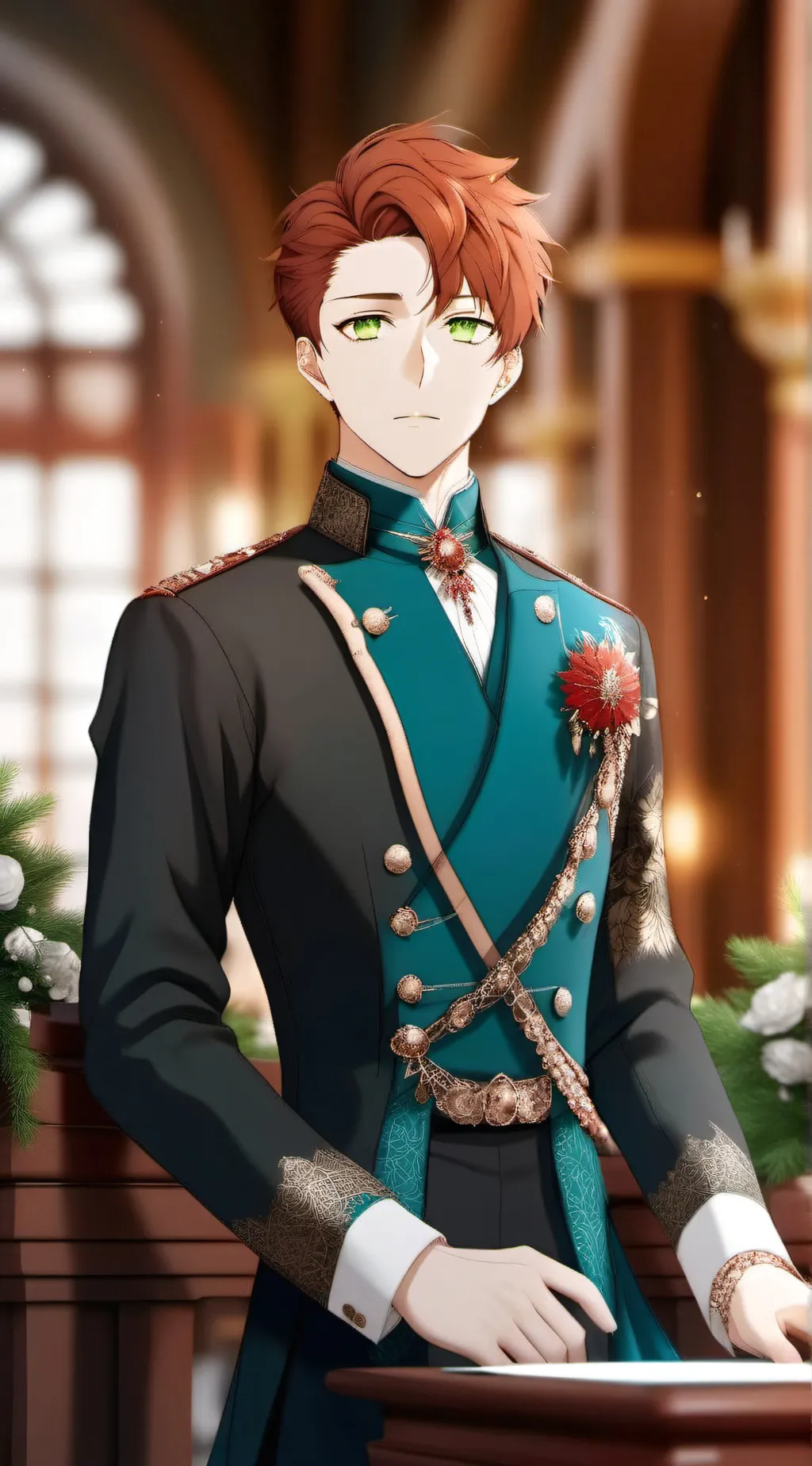 ai character: Lucas Delano background