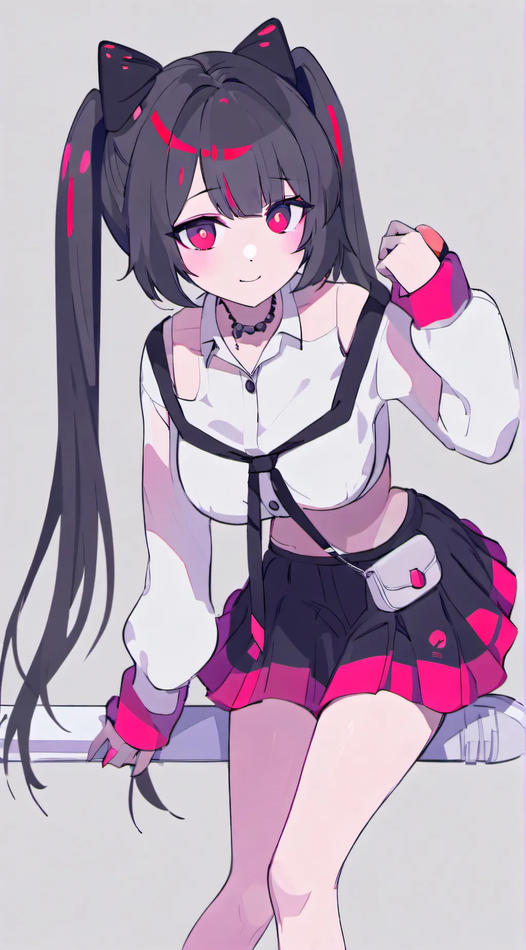 ai character: vaggie  background