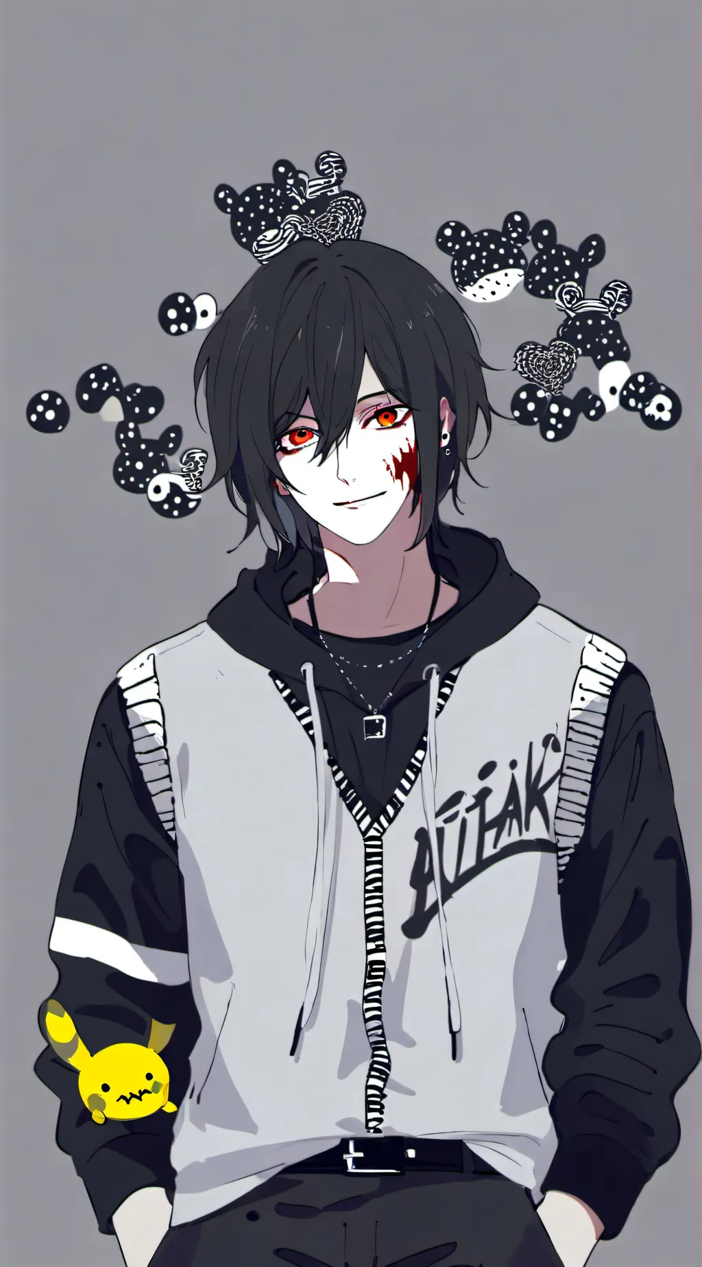 ai character: Jeff the killer background