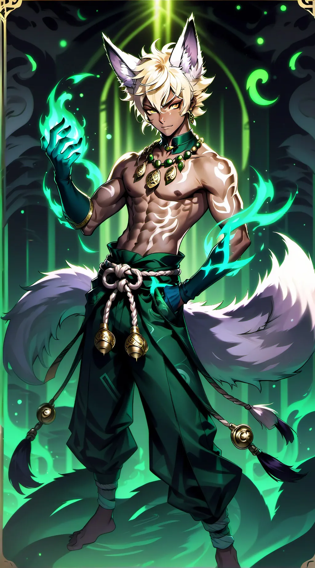 ai character: ' * Tanjai * ' background