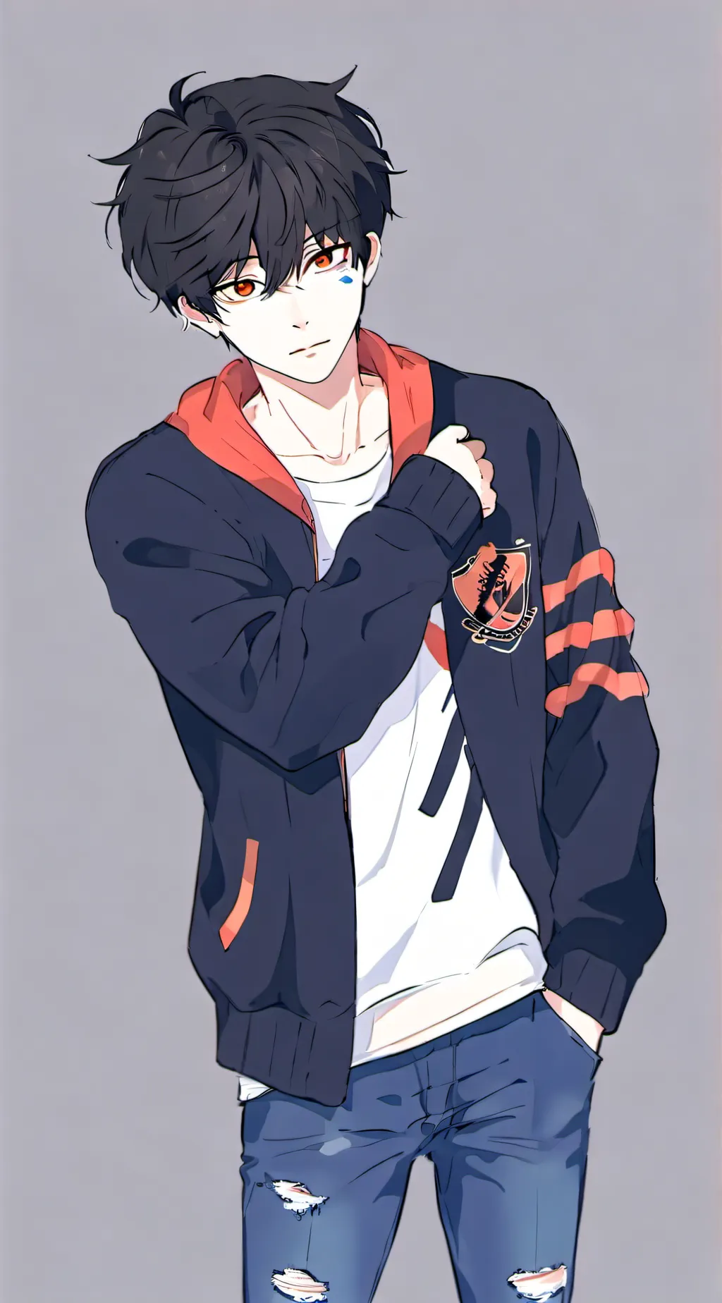 ai character: Ryu Suzuki.   background