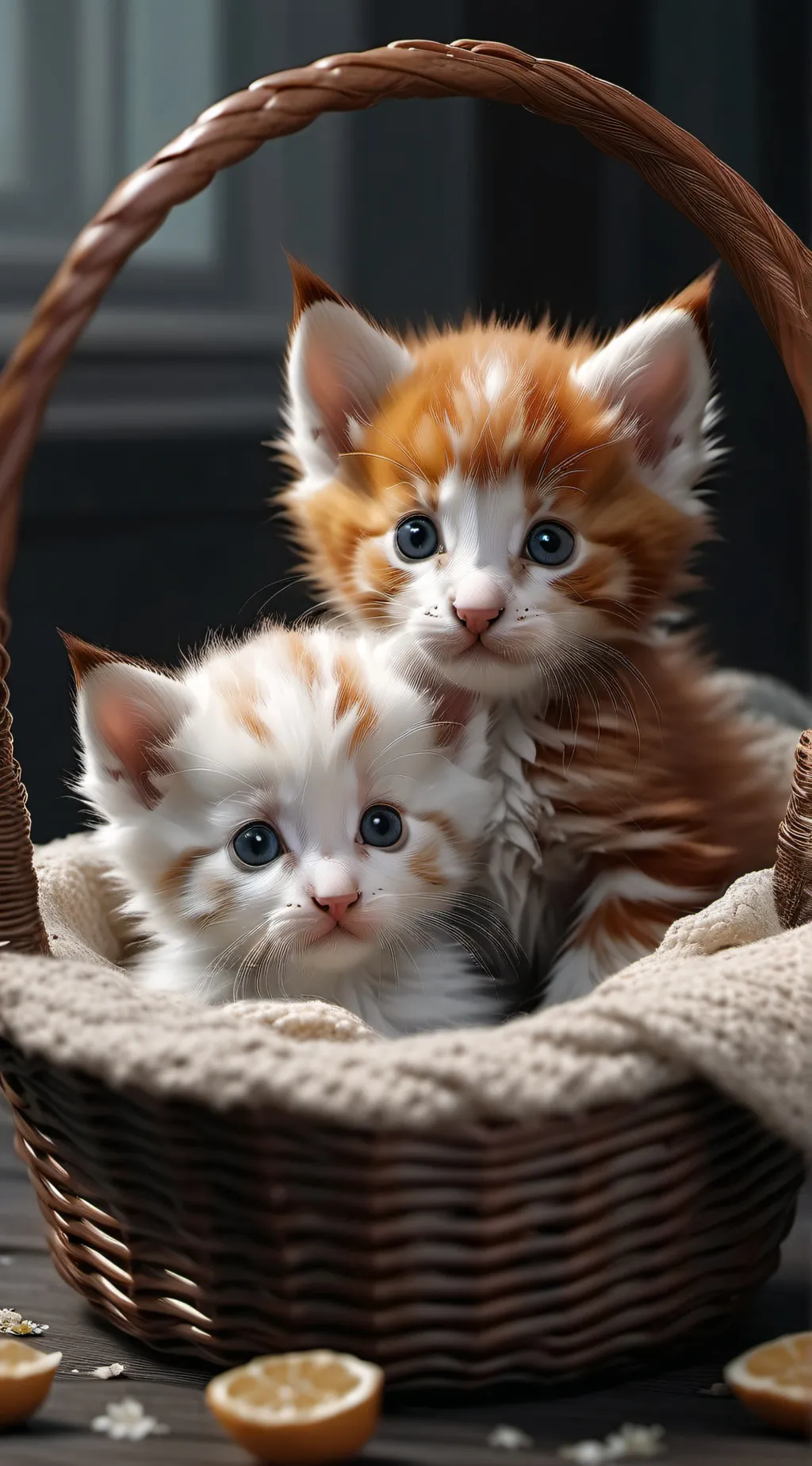 ai character: millie,lily background