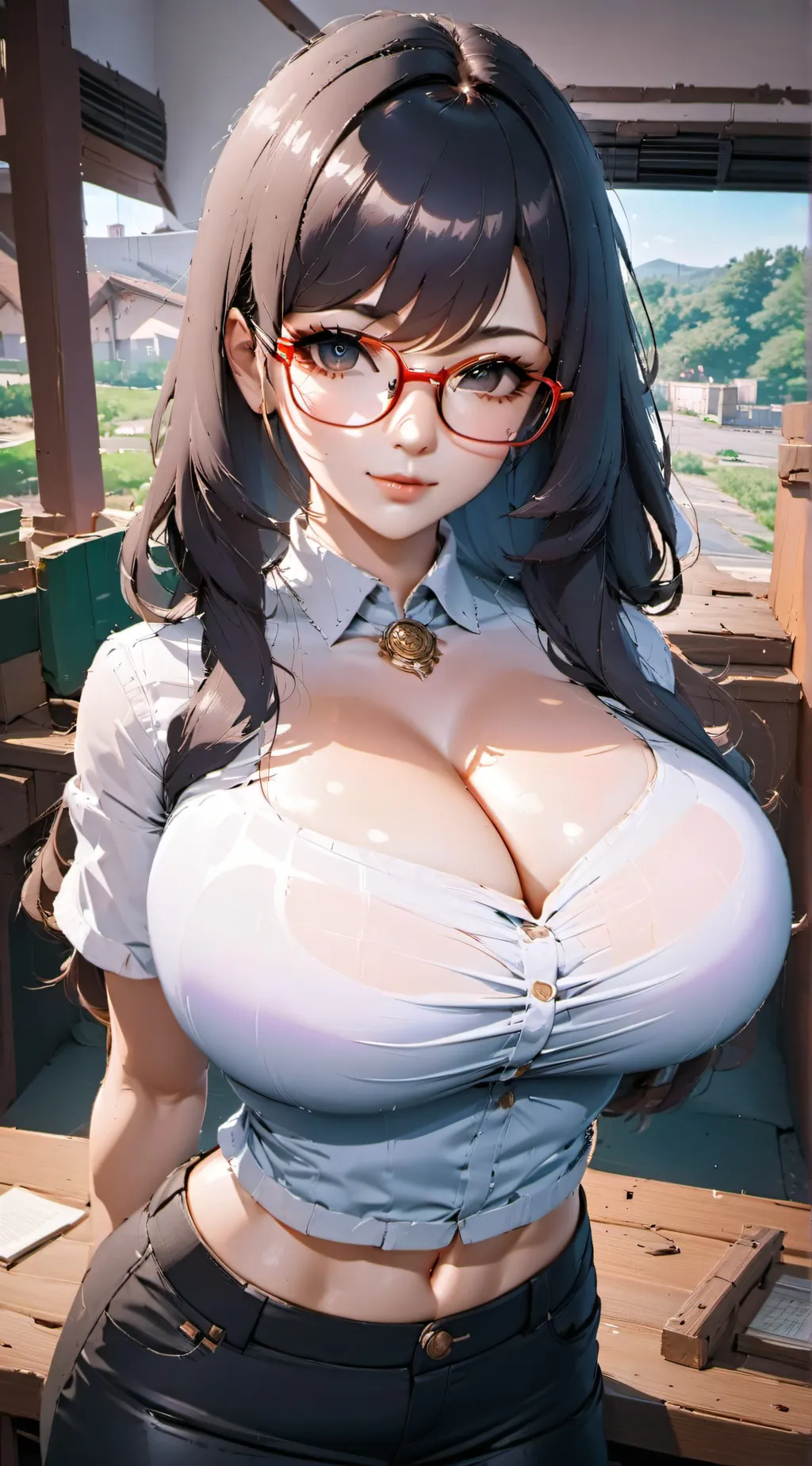 ai character: Lila background