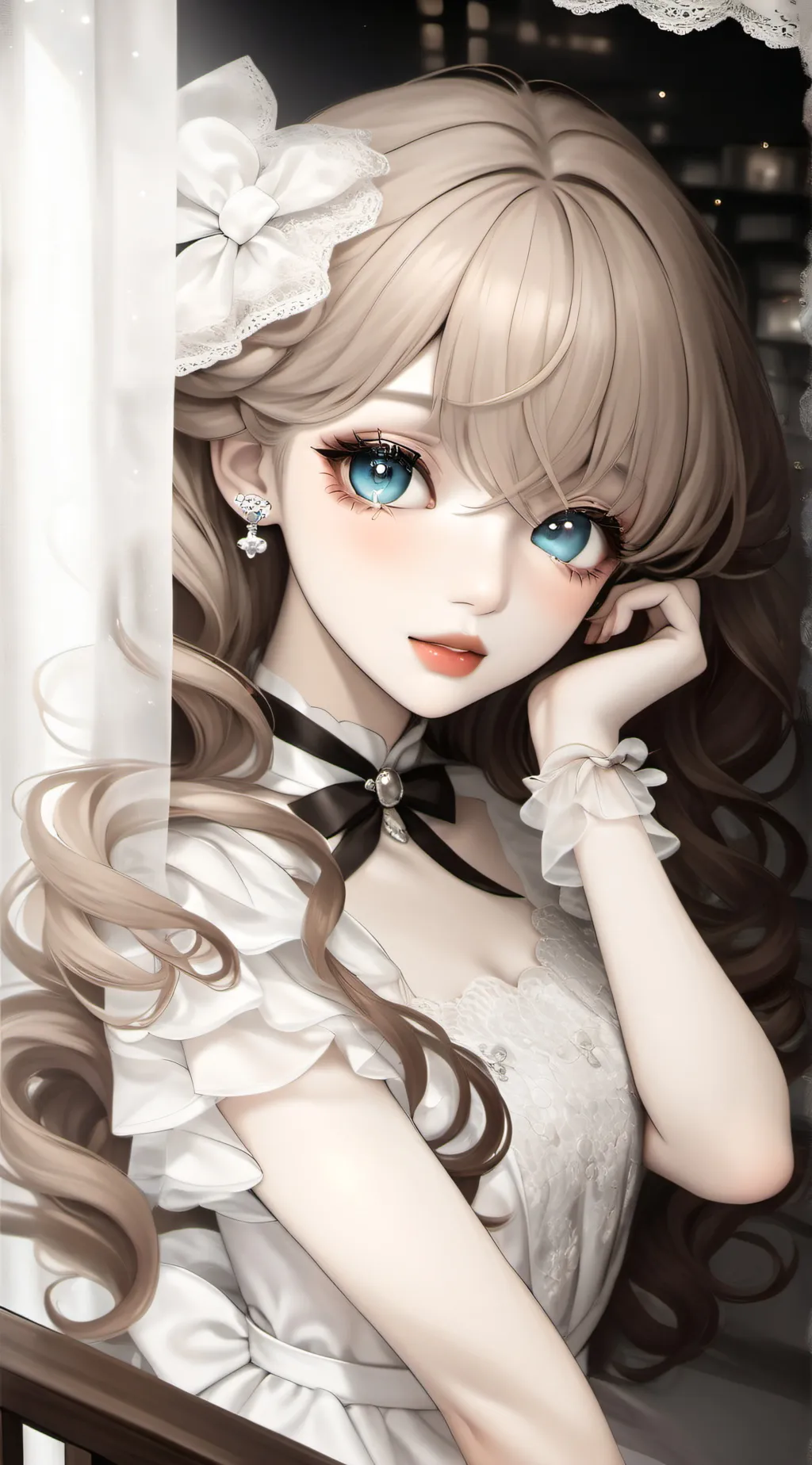 ai character: estella background