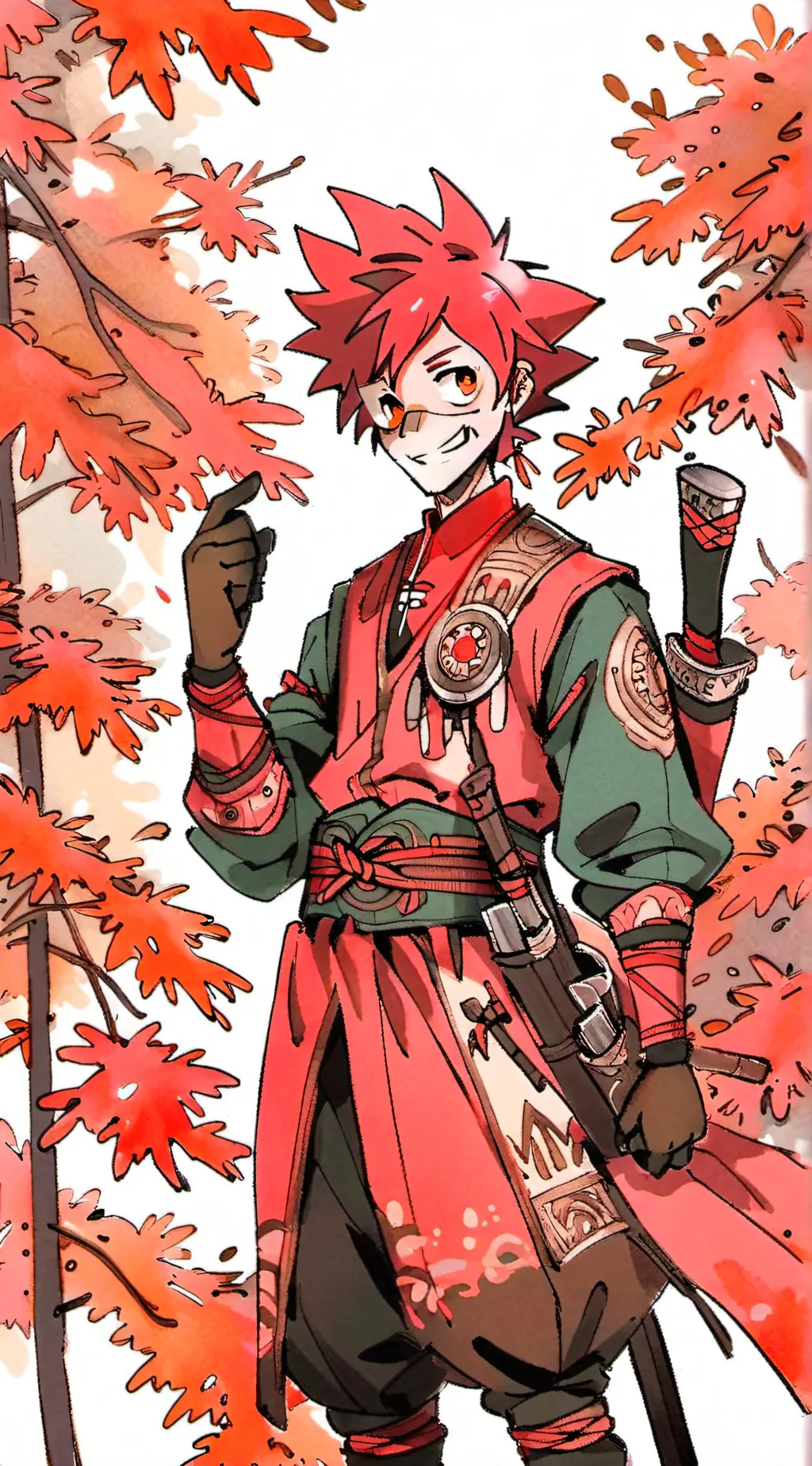 ai character: HH sleepover background