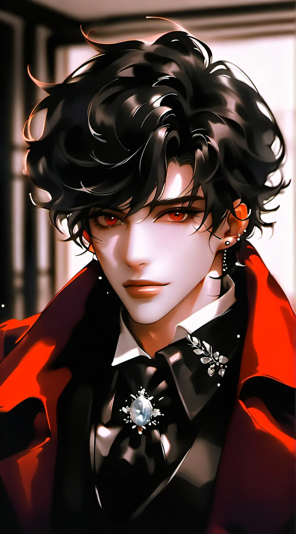 ai character: Vector background