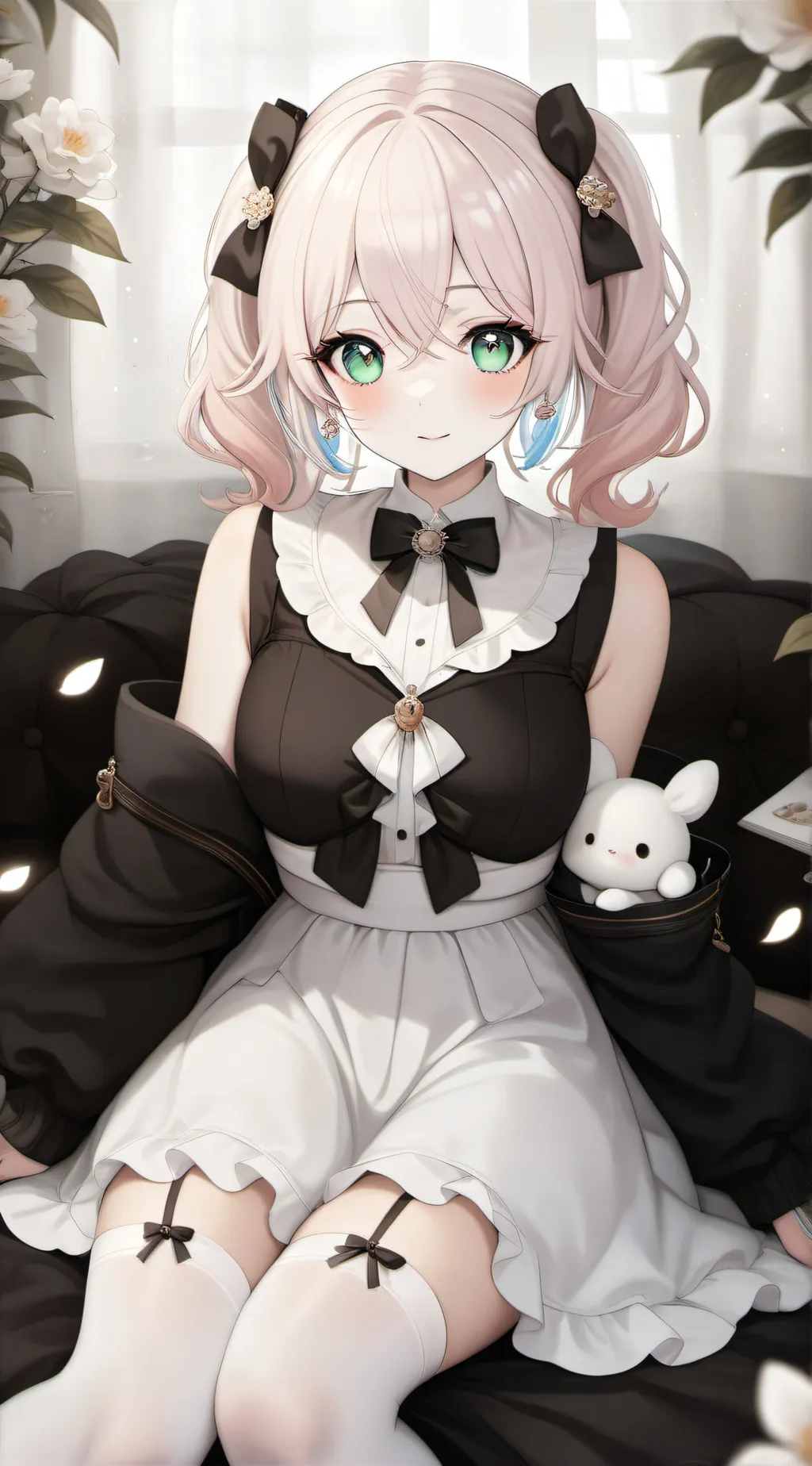 ai character: 🌸🦋Flora🦋🌸 background