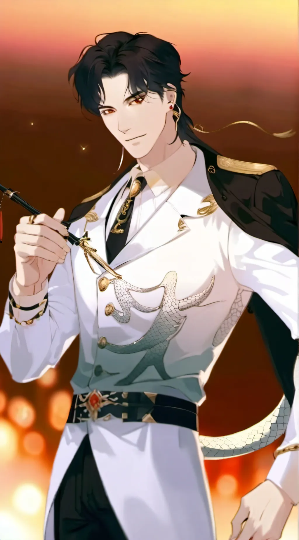 ai character: 😕Scp foundation😔 background