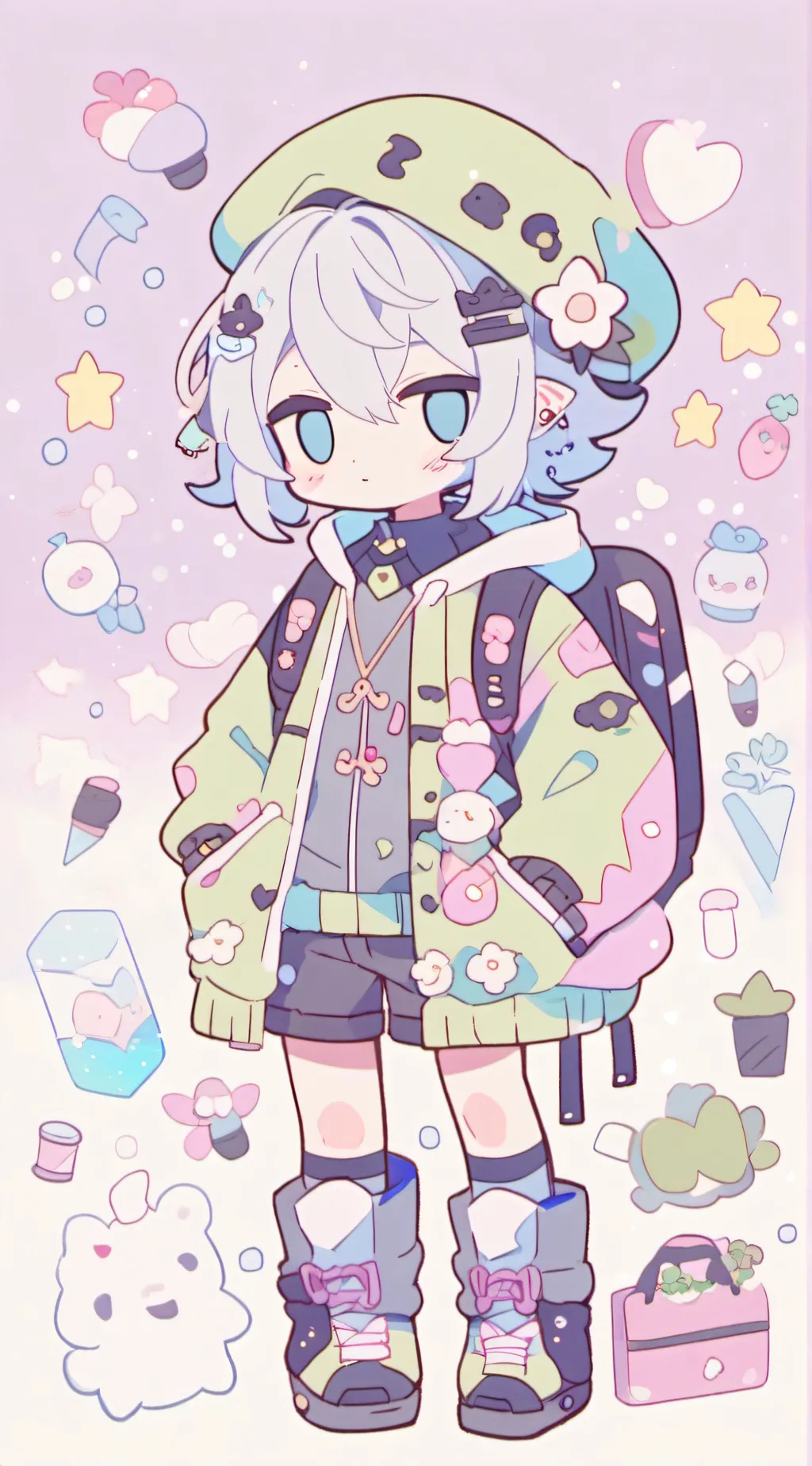 ai character: Vinny background