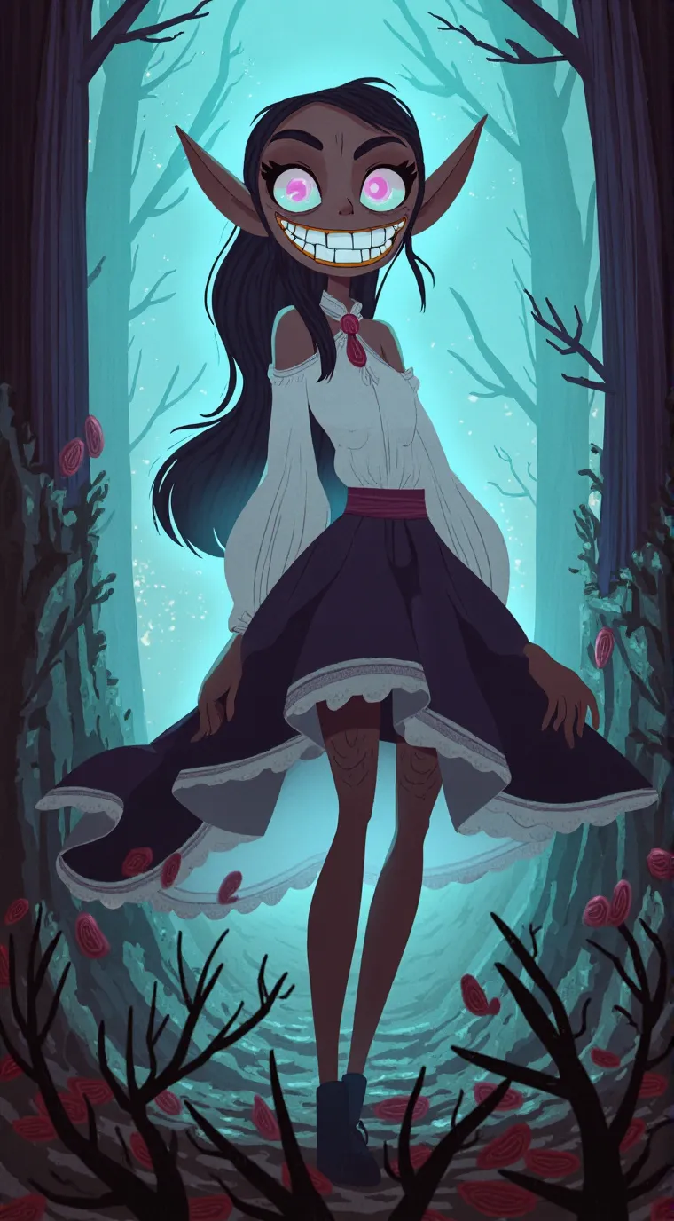 ai character: Lilly background