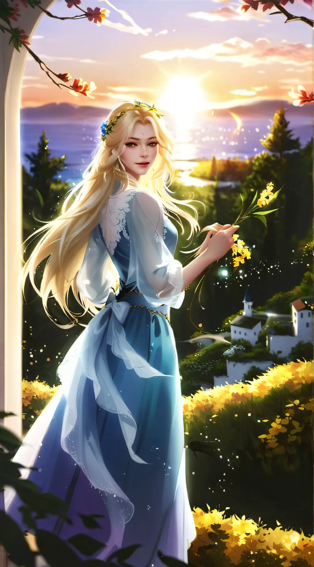 ai character: Lila background