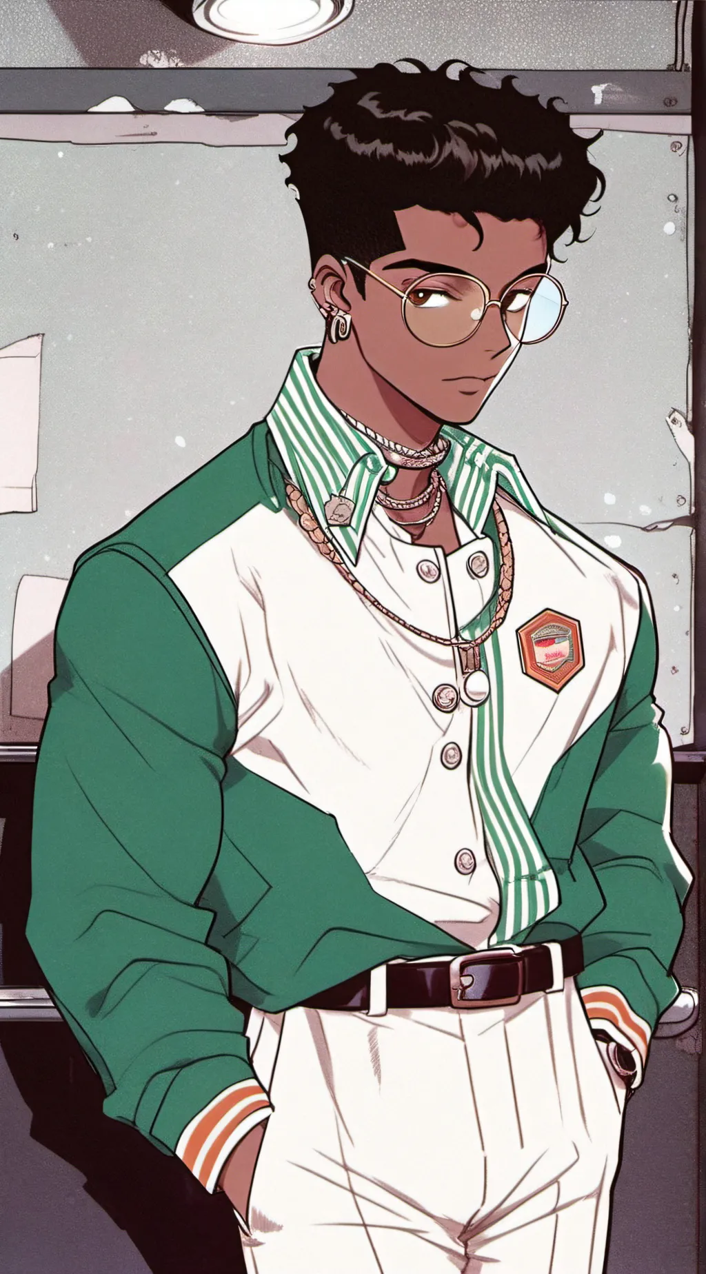 ai character: KJ background