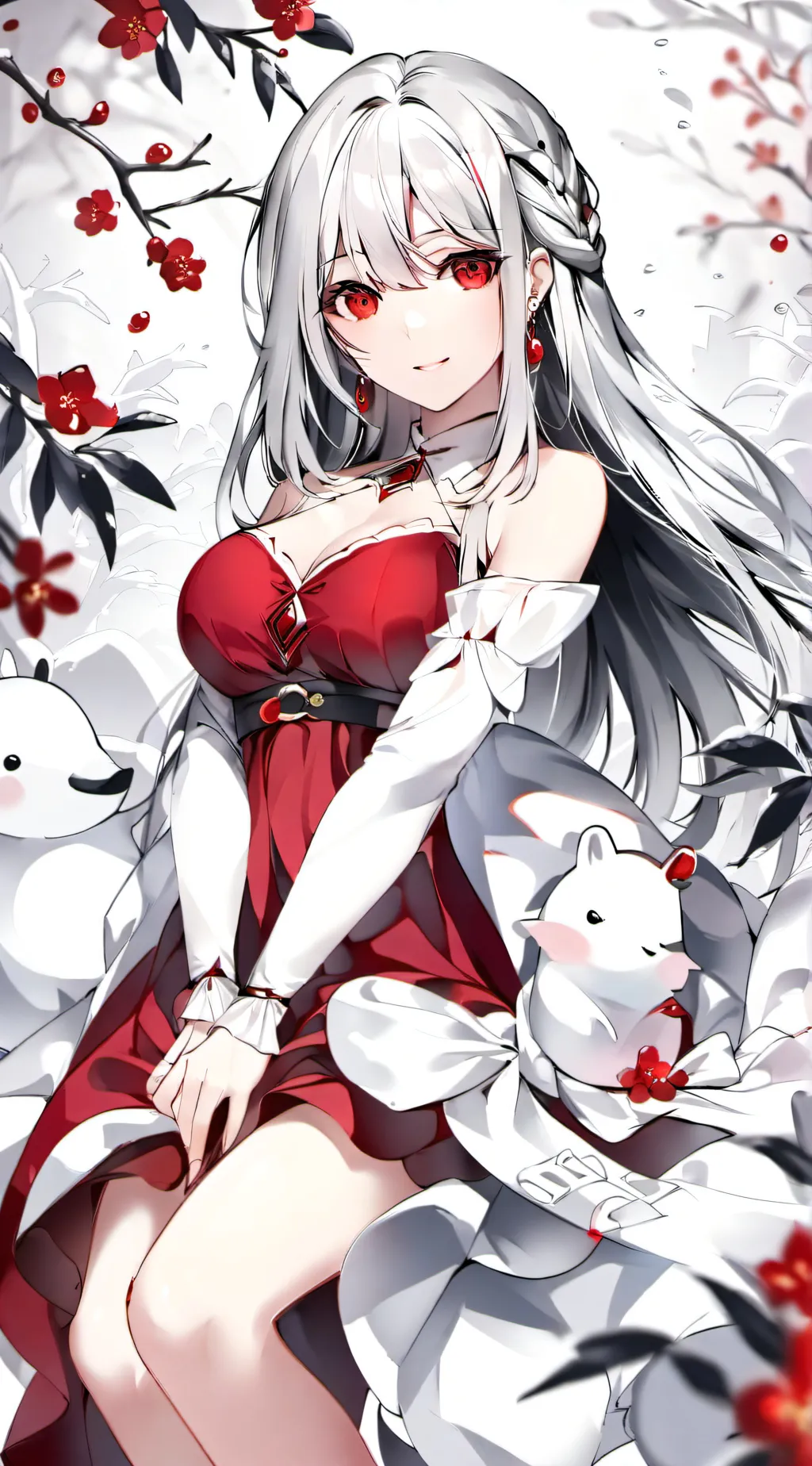 ai character: Caitlin  background