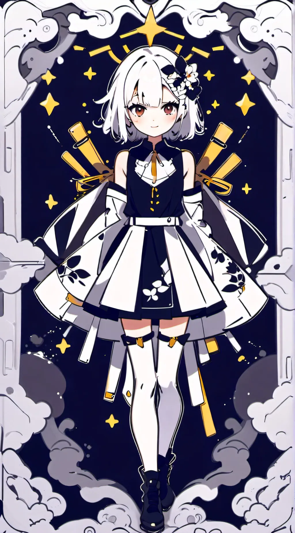 ai character: lily background