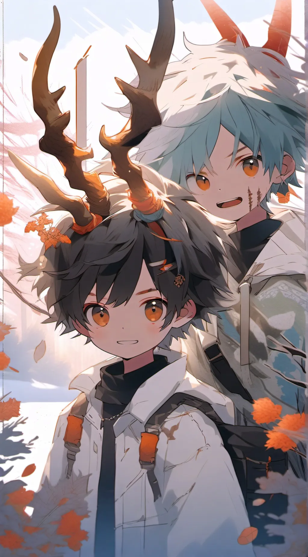 ai character: Leo/Luke  background