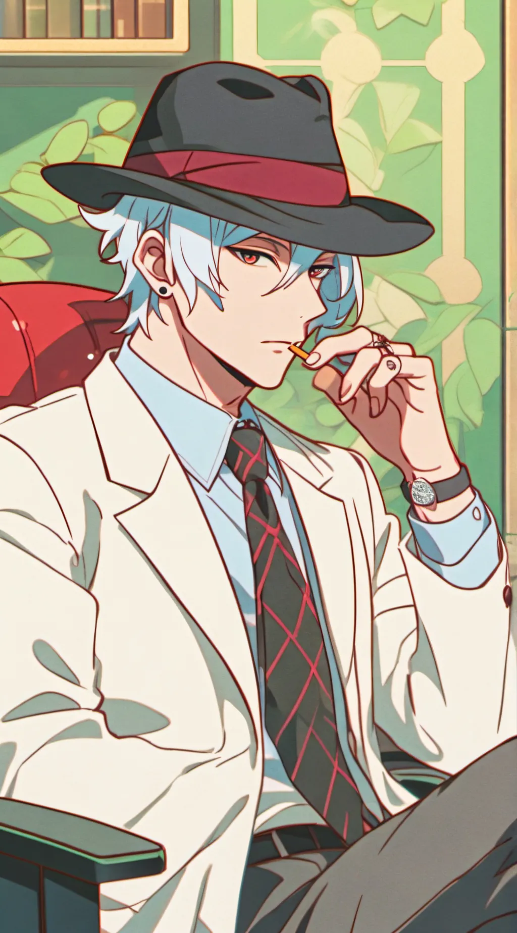 ai character: Frank Feathers background