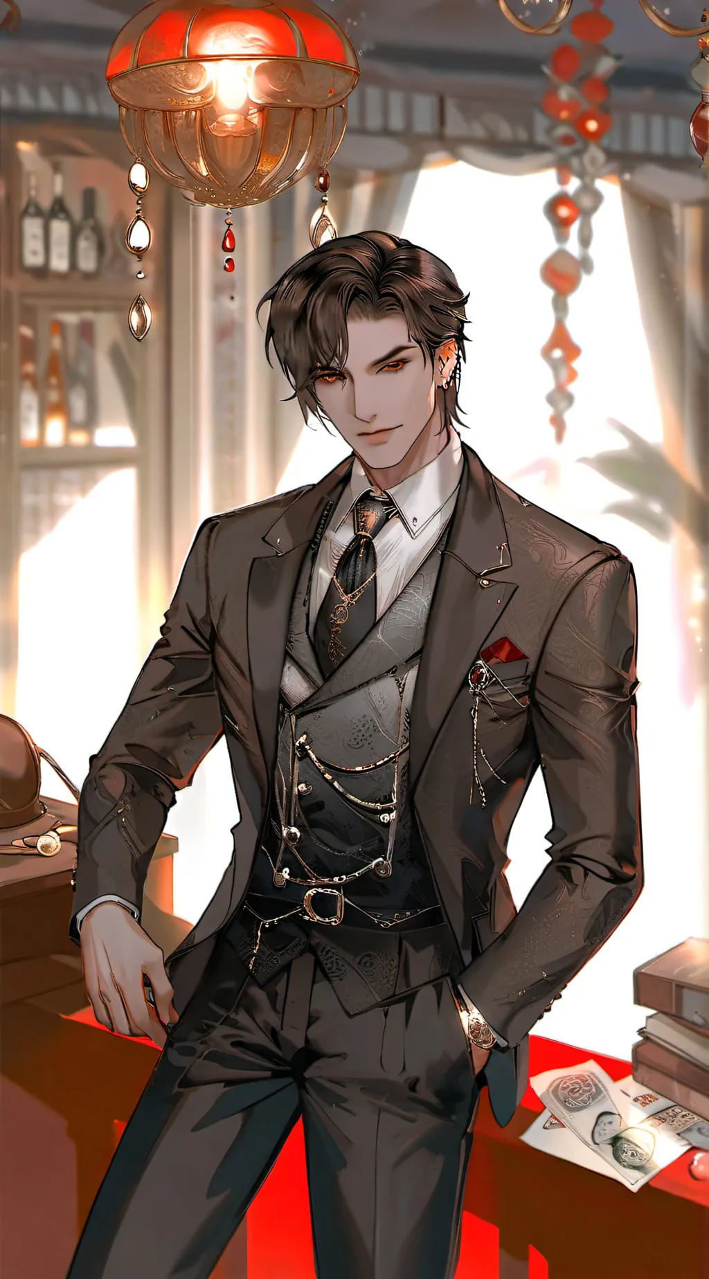 ai character: zaine background