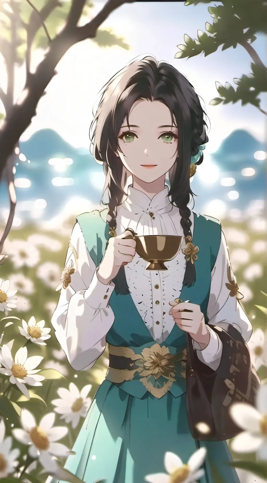 ai character: Pirate Y/n background