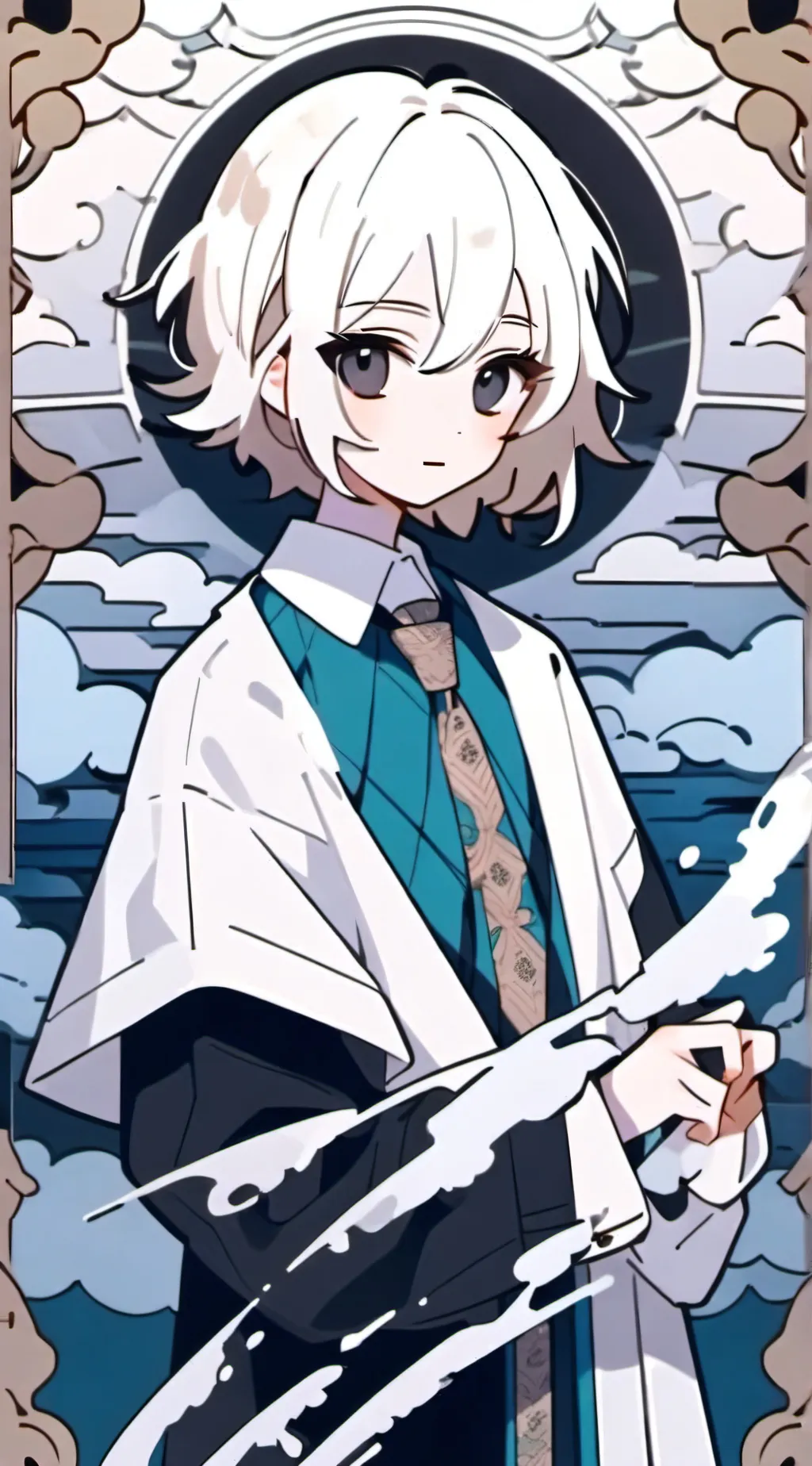 ai character: 🎮•X I S T E R•🪶 background