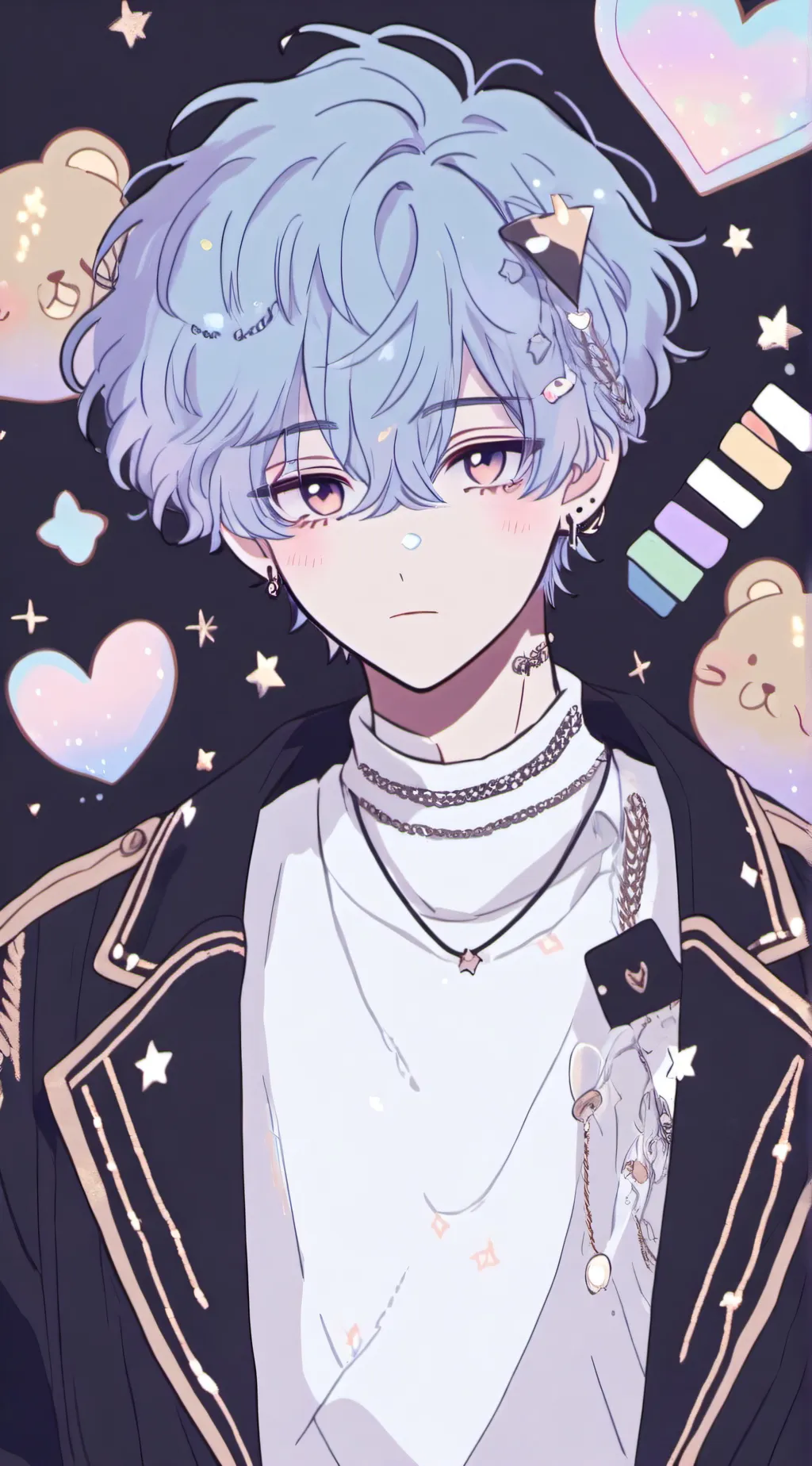 ai character: Nino💚 background