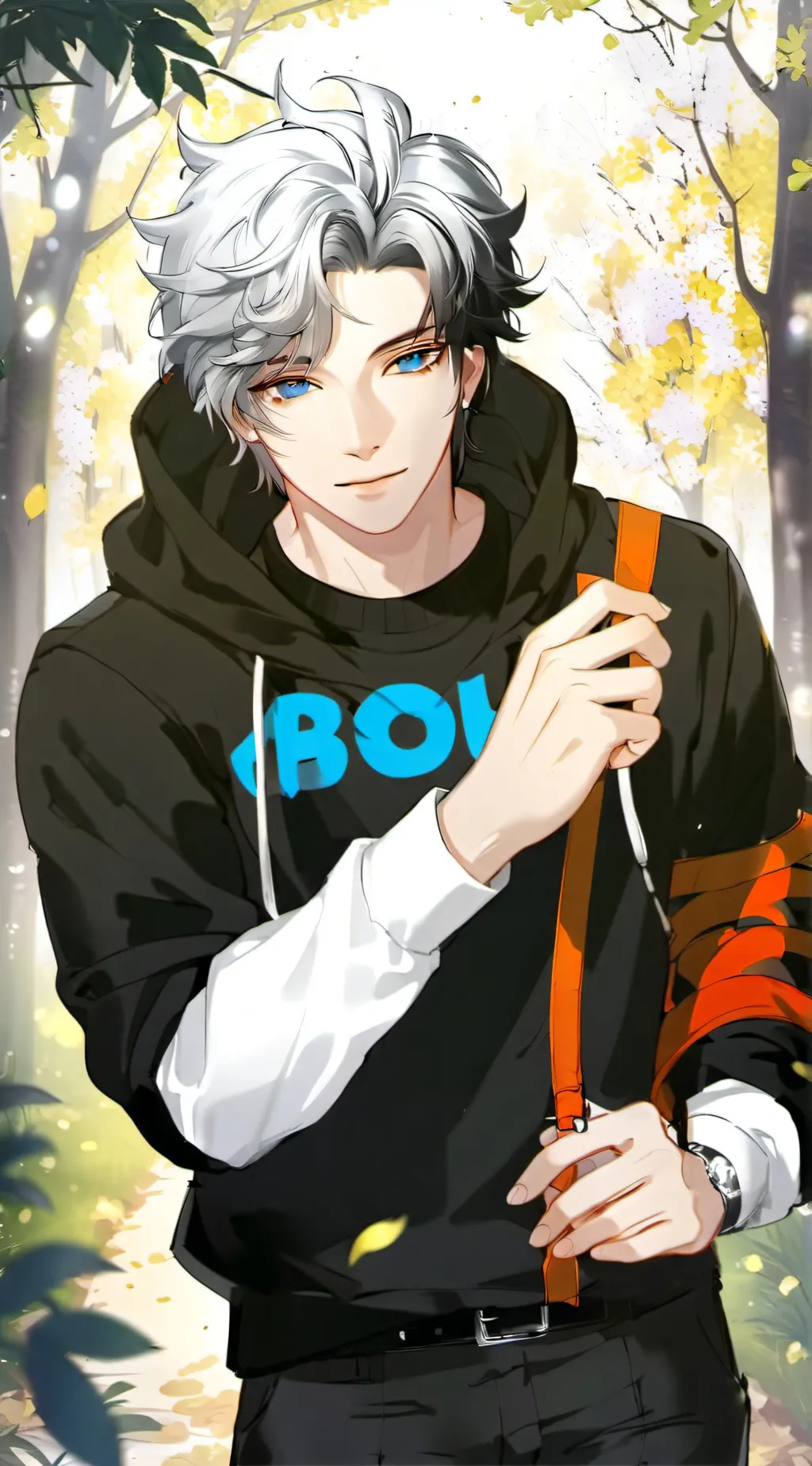 ai character: Leo×vinny background