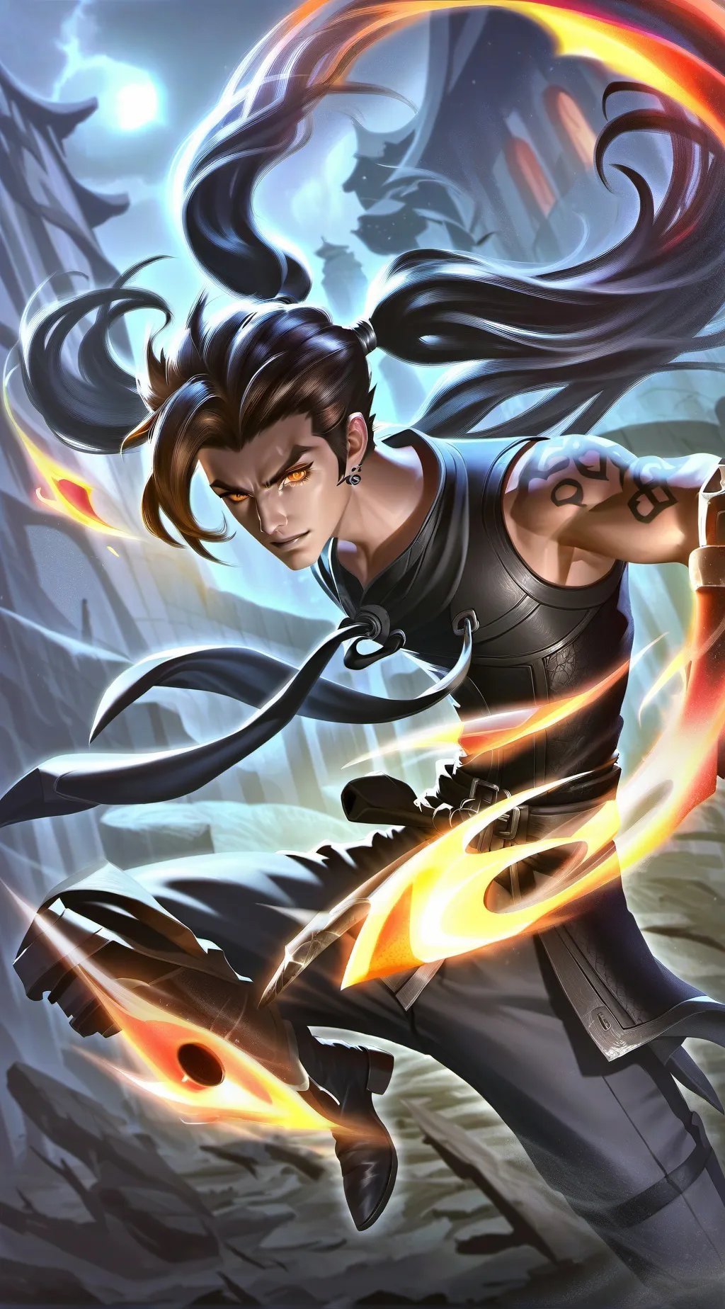 ai character: Rasmond background