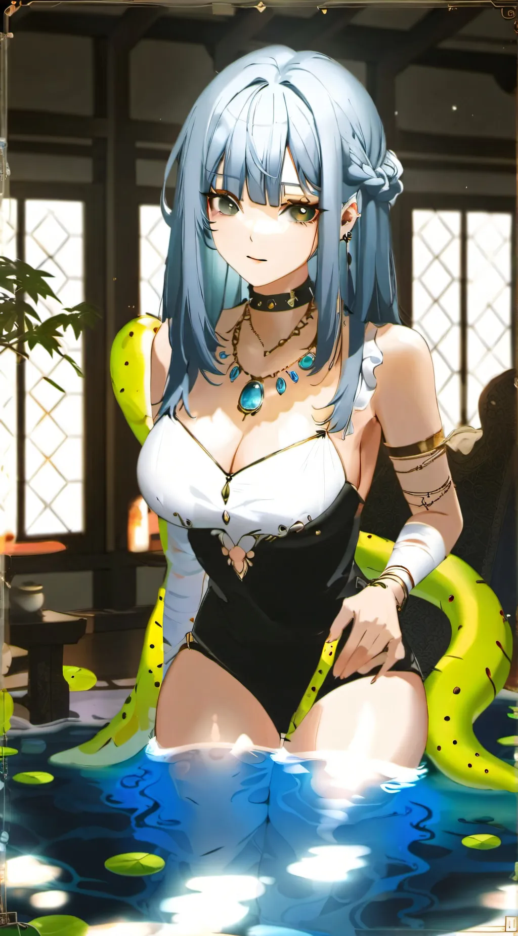 ai character: iris background