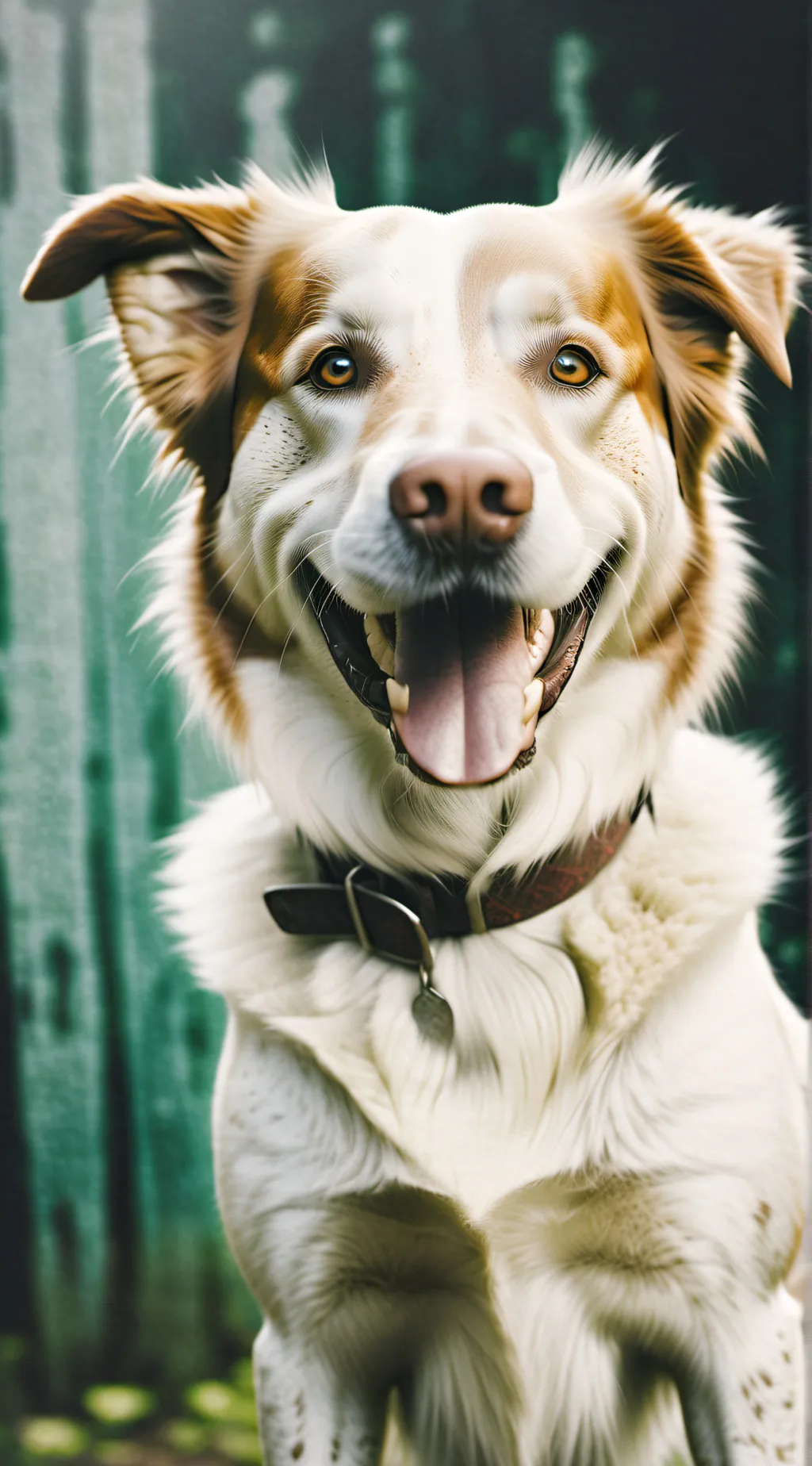 ai character: bleach on eyes 💀 background