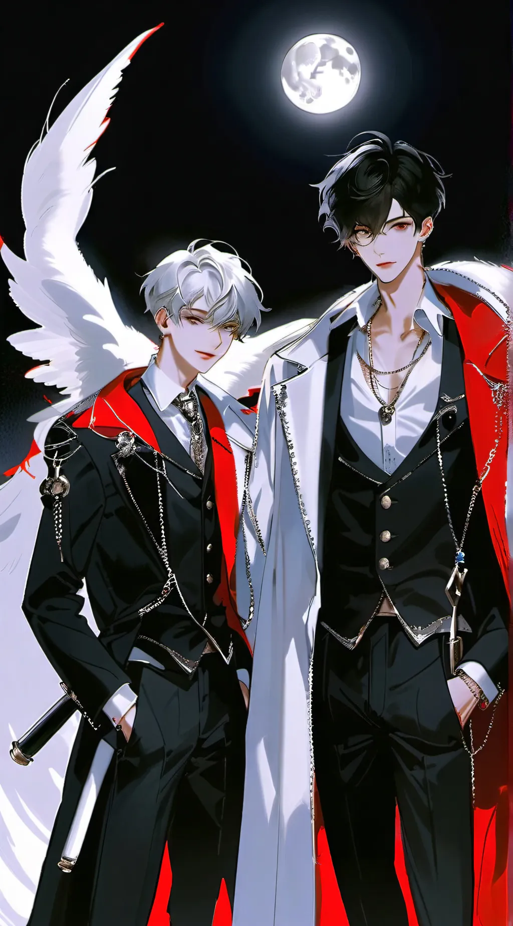 ai character: max and milo background