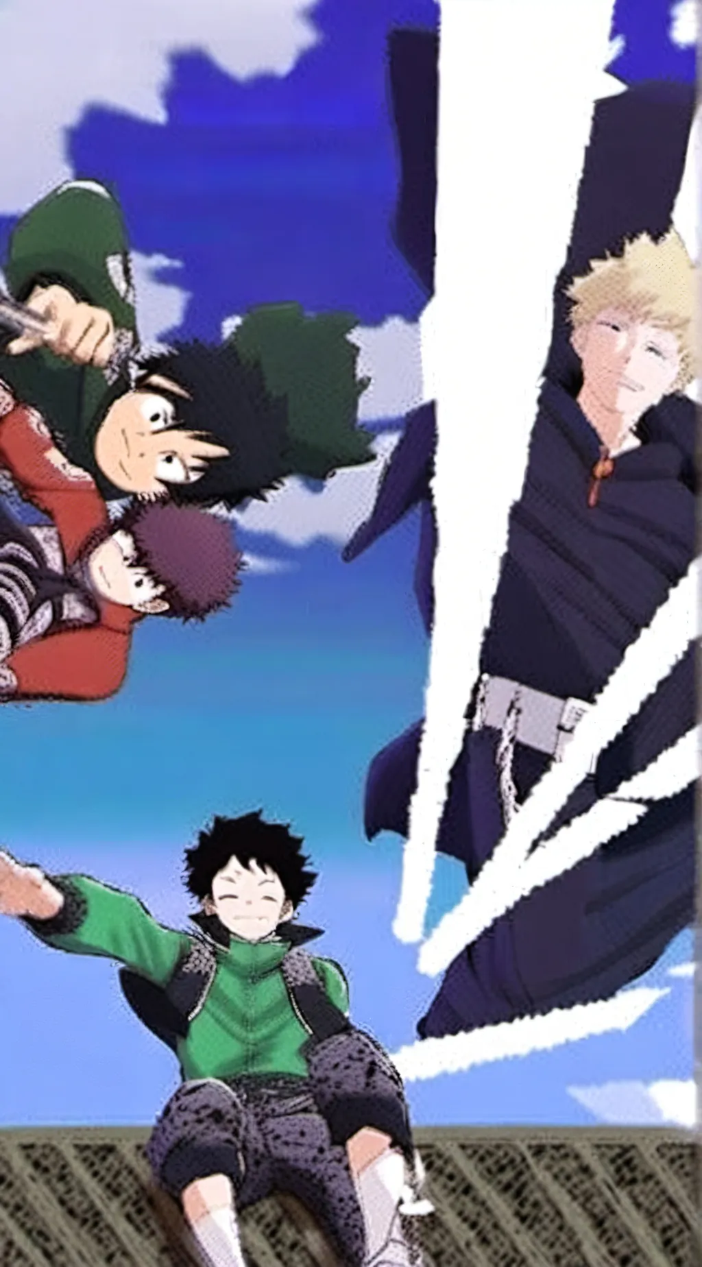 ai character: my hero academia￼ background