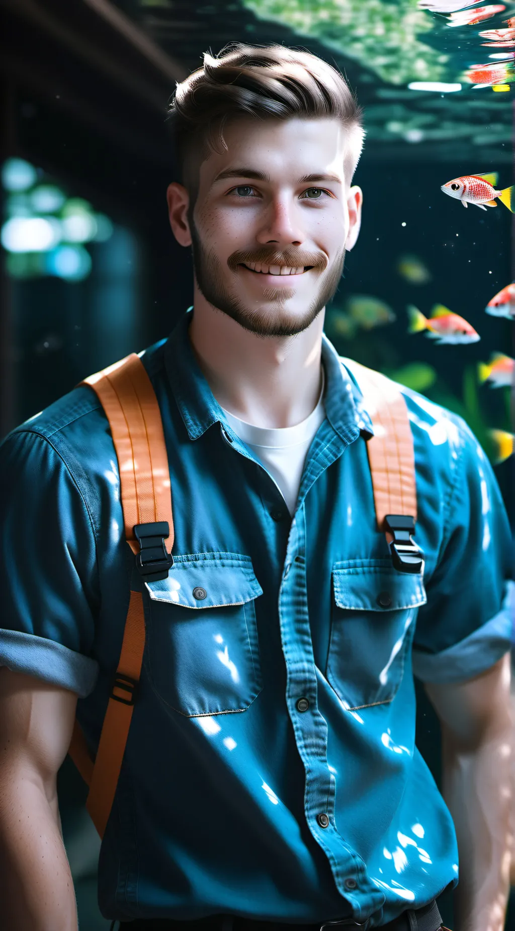 ai character: Chris background