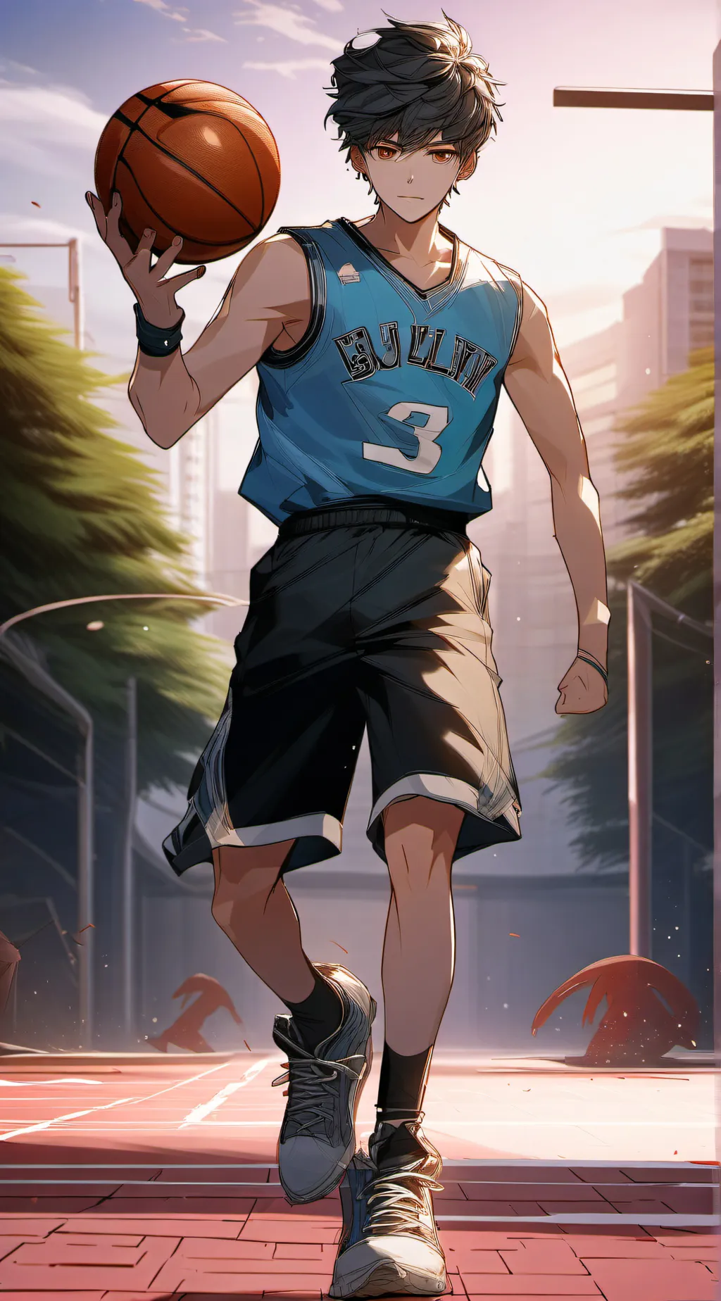 ai character: Felix  background