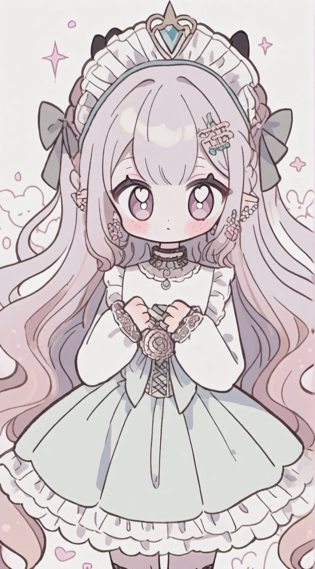 ai character: romix background