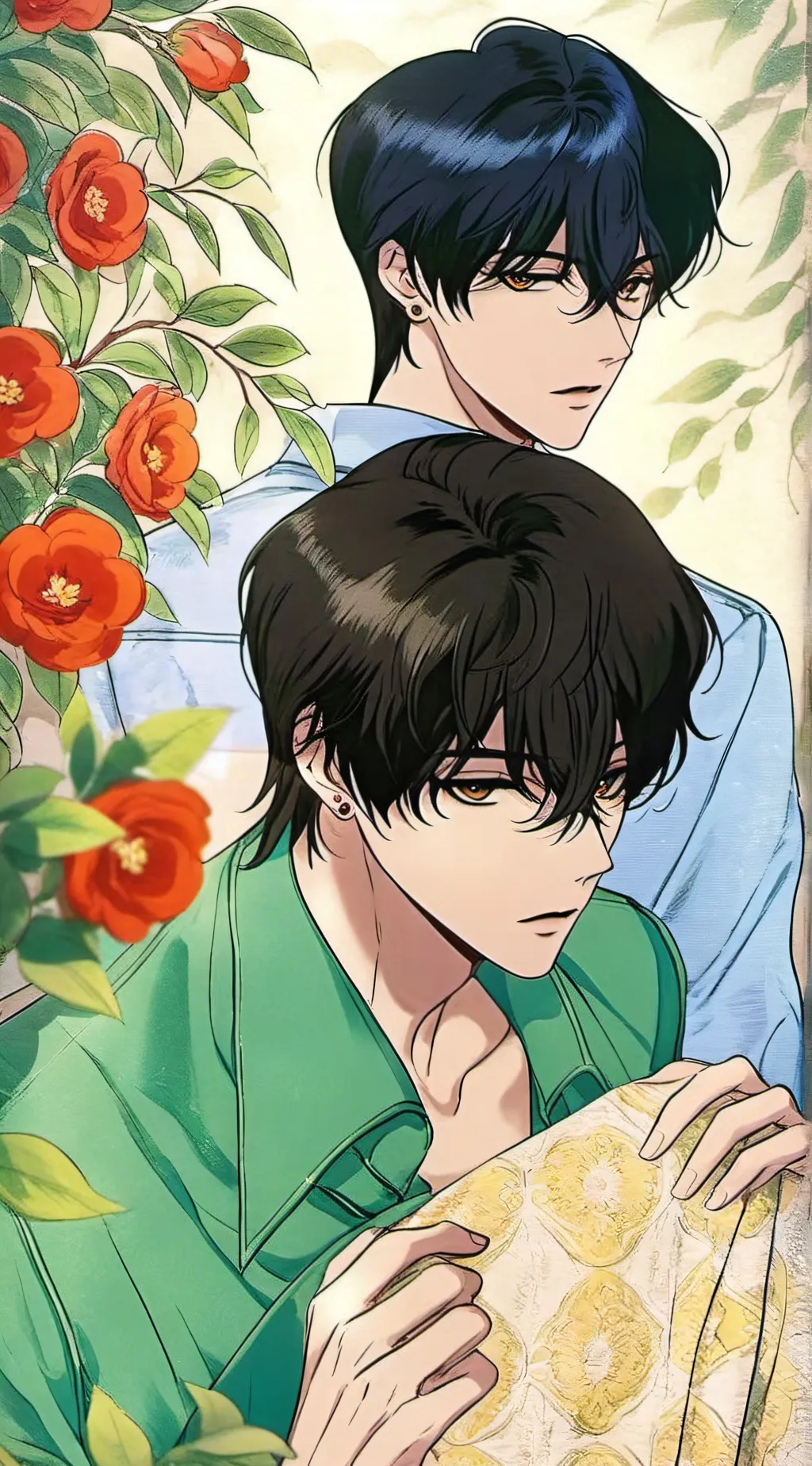 ai character: ethan and sam background