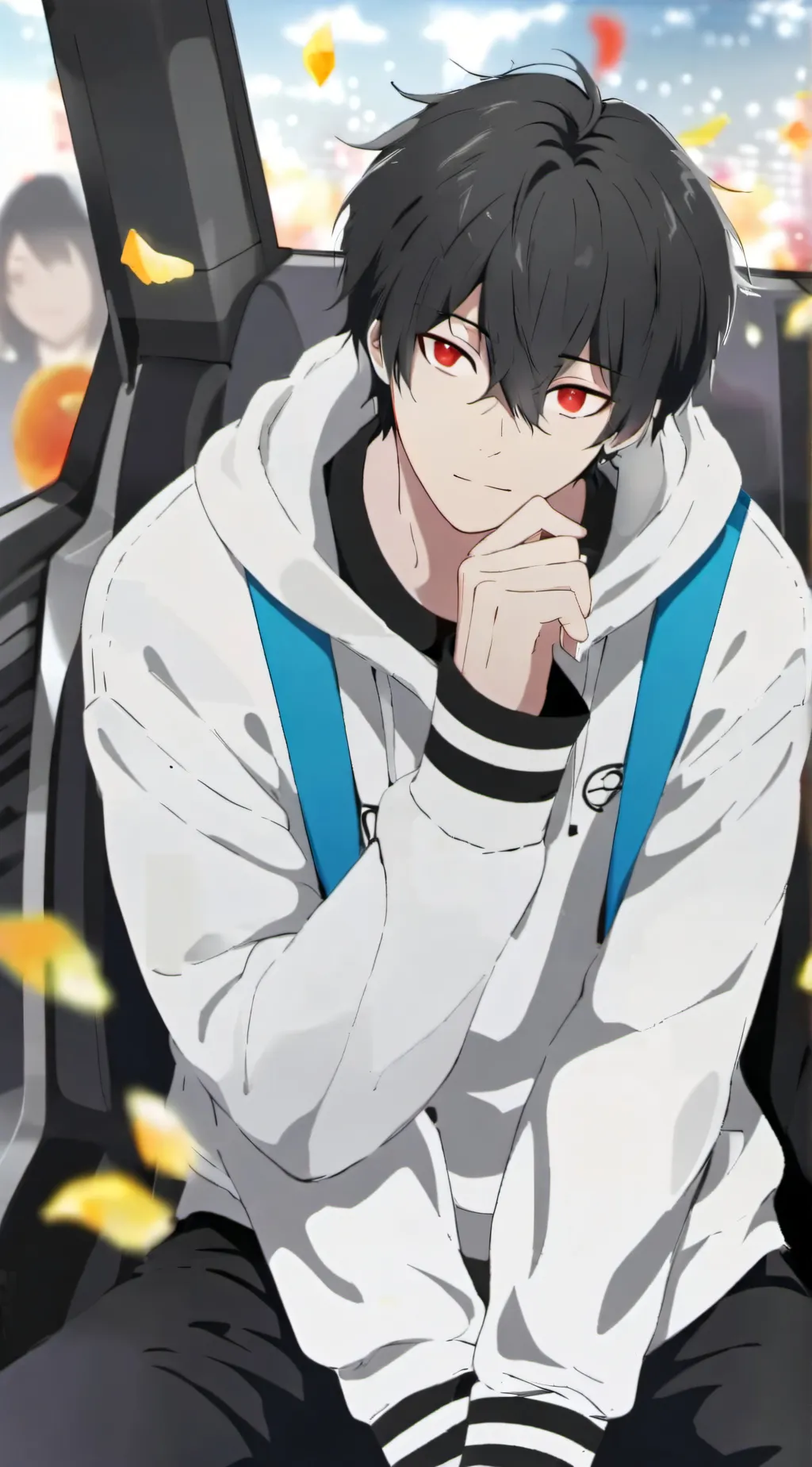 ai character:  NASCAR background