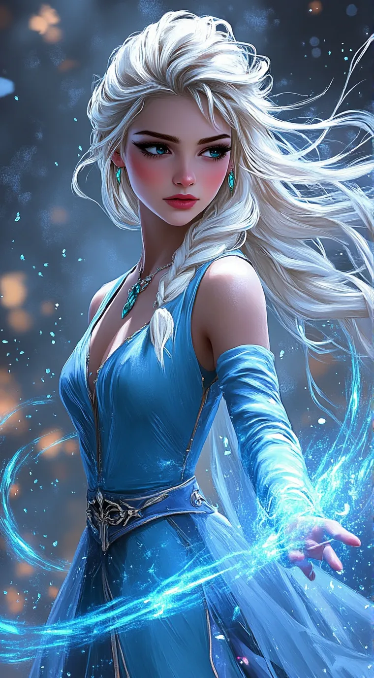 ai character: Elsa background