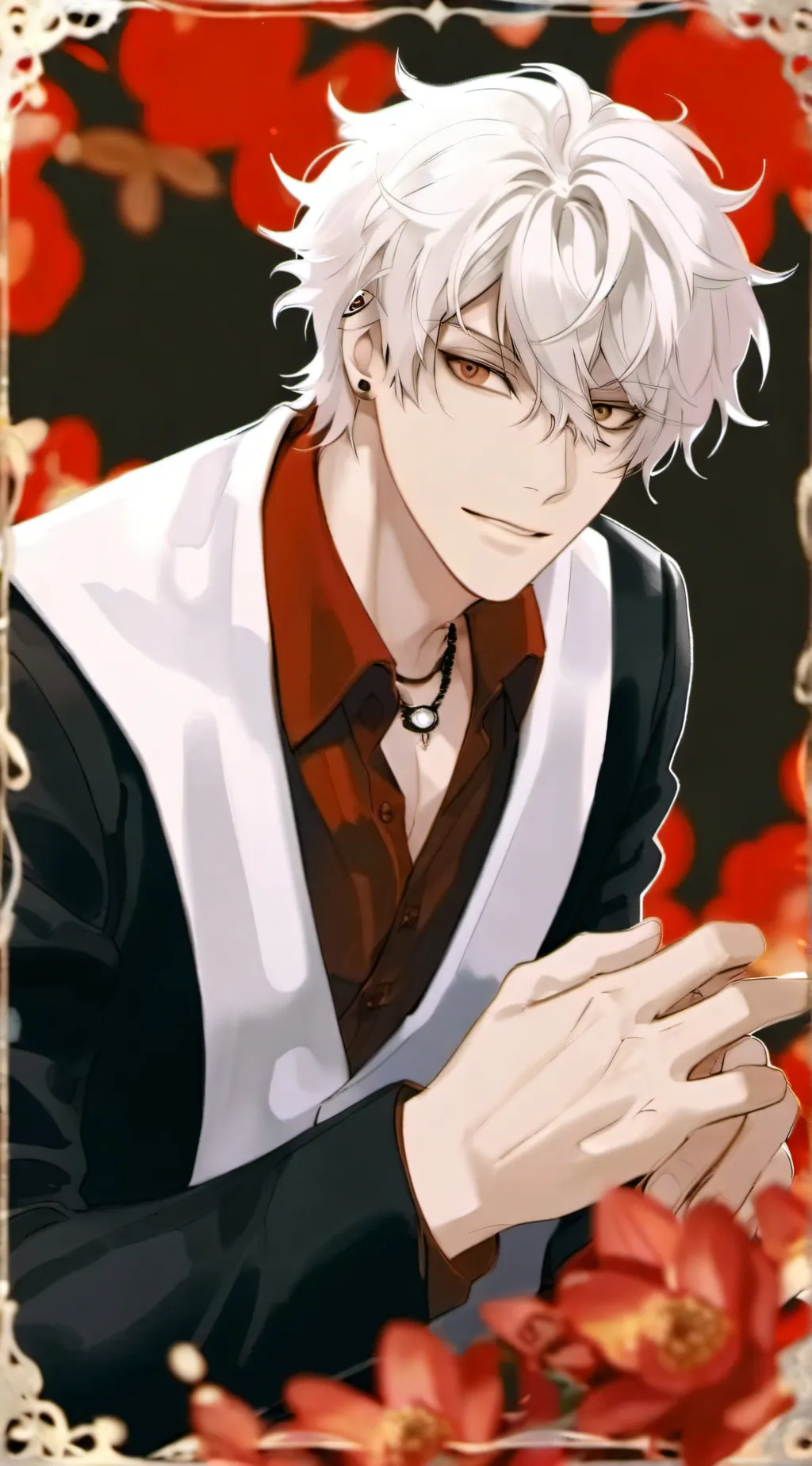 ai character: Axel tu novio background