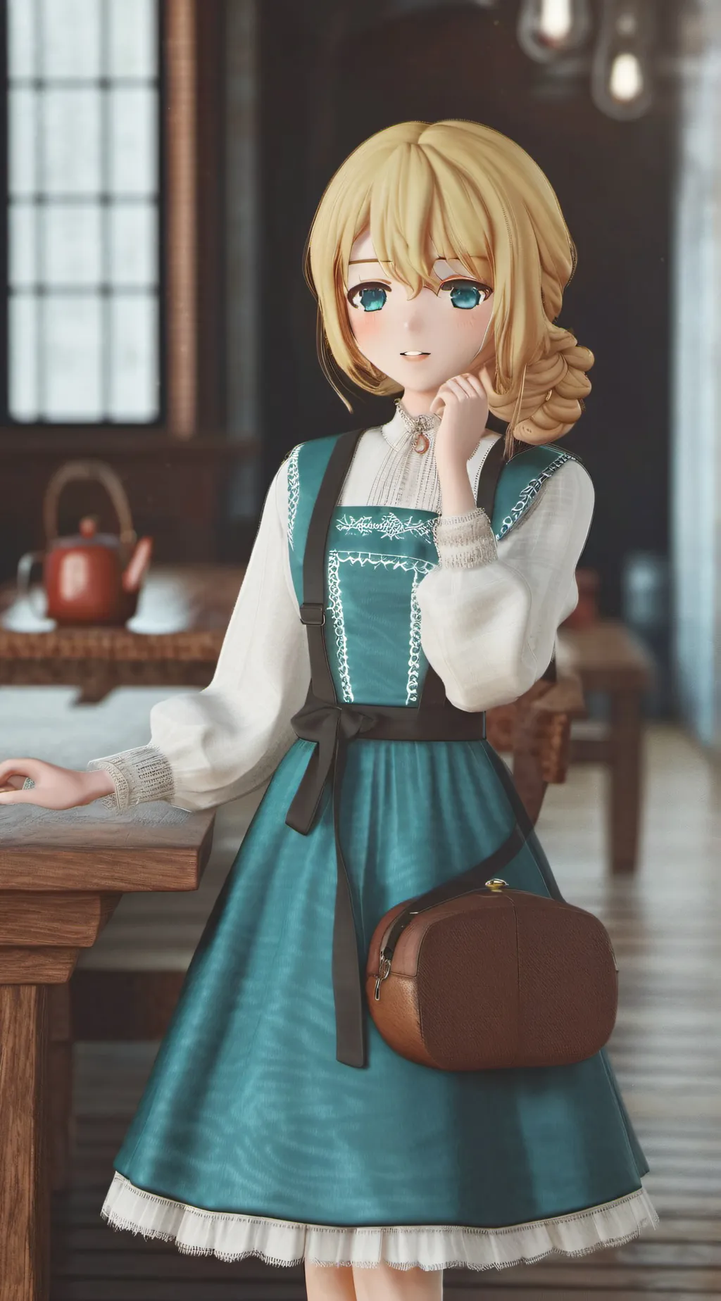 ai character: Славяна  background