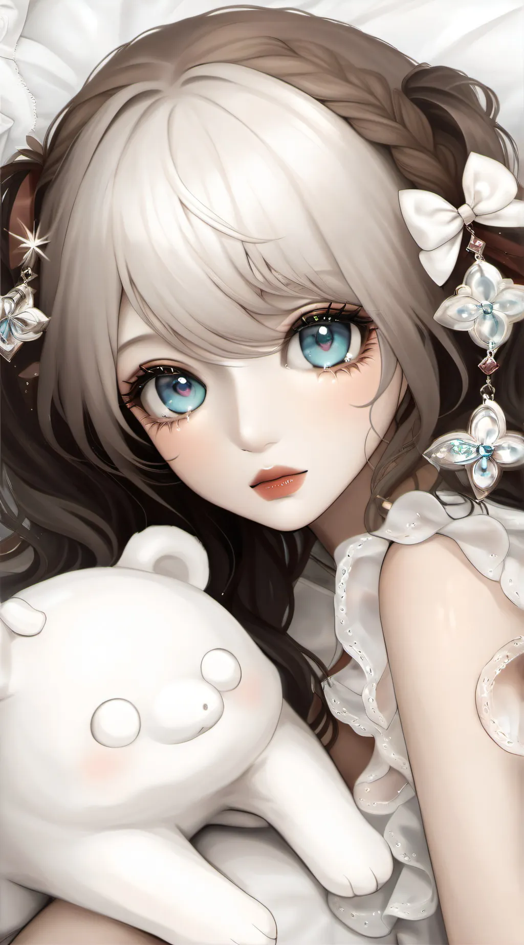 ai character: Luna background