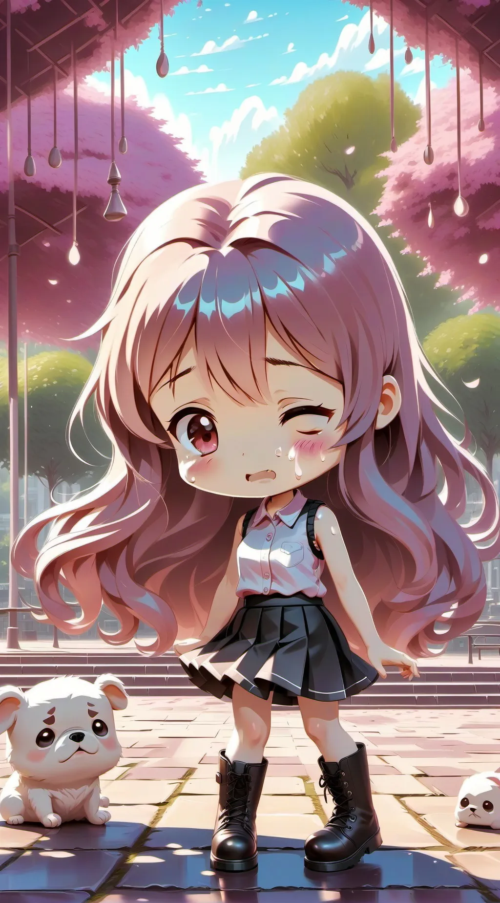 ai character: Lucy background